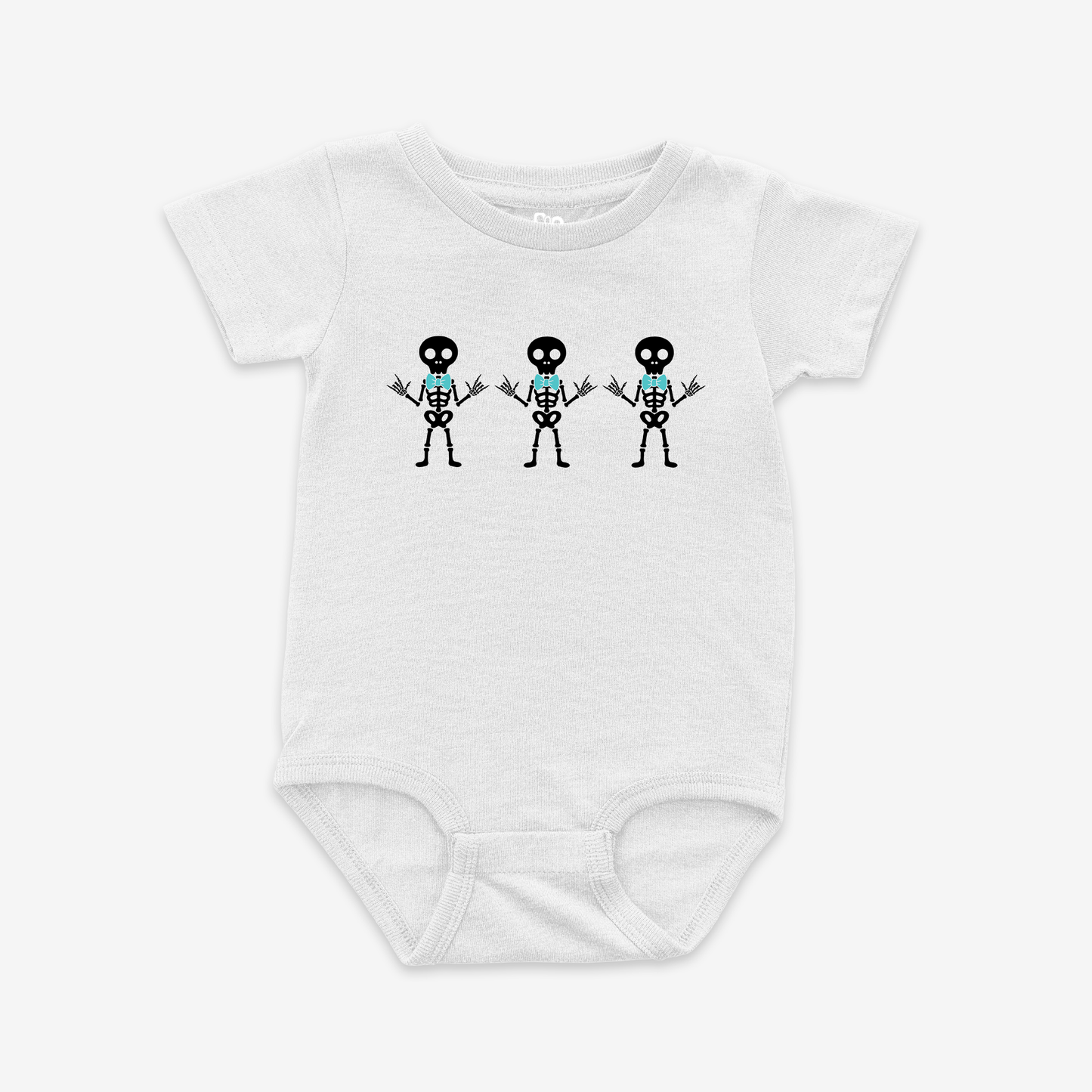 Boy Skeleton Onesie Tee