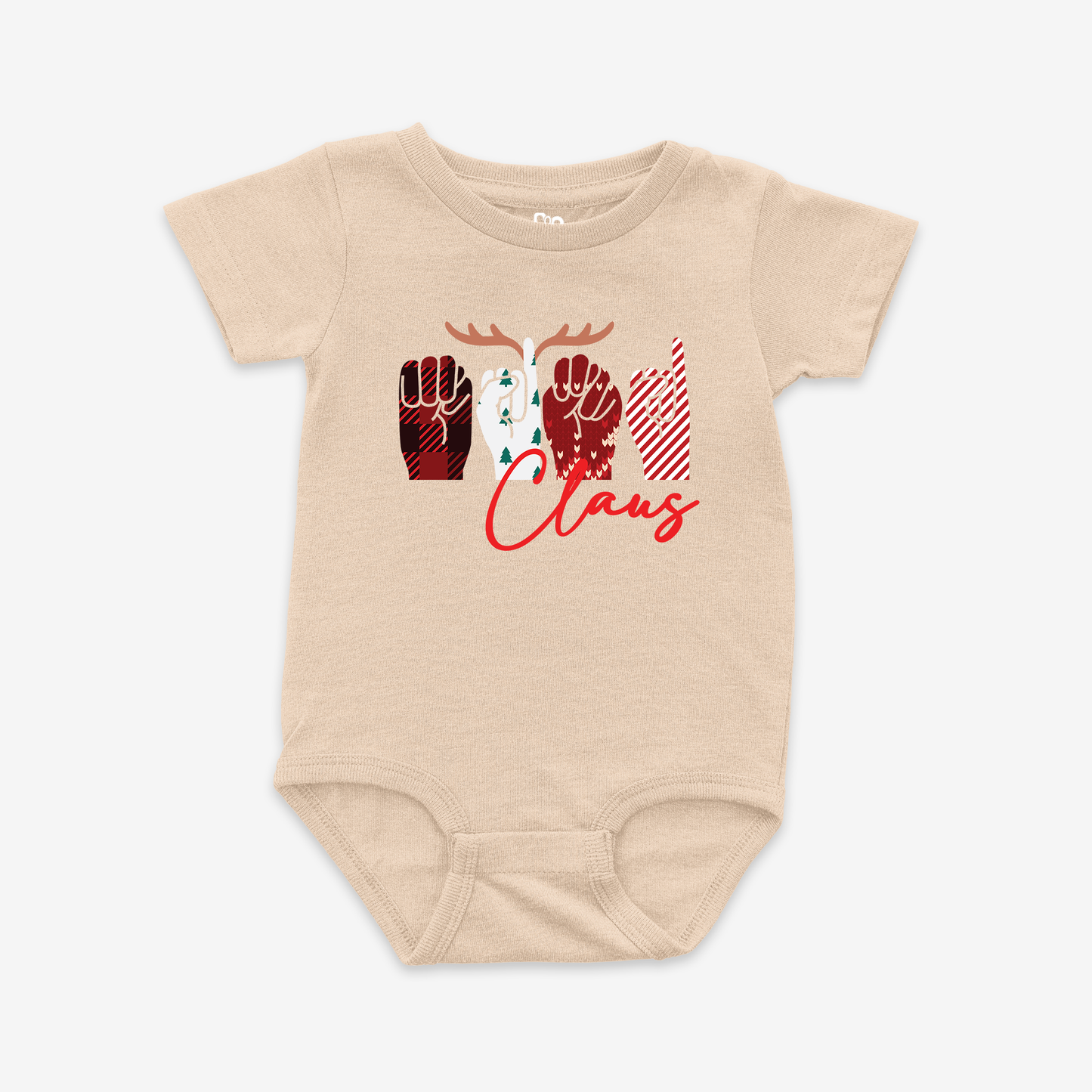 Mini Claus Onesie Tee