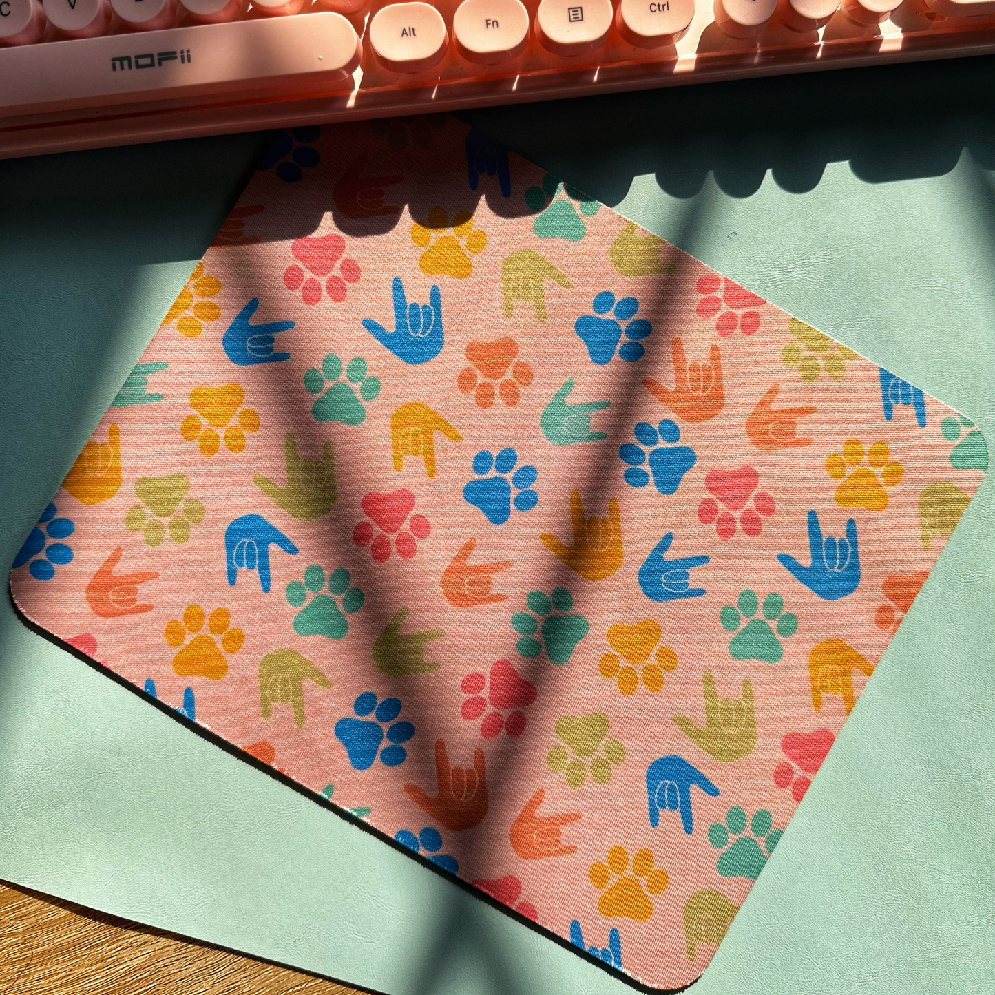 Paws & ILY Mousepad