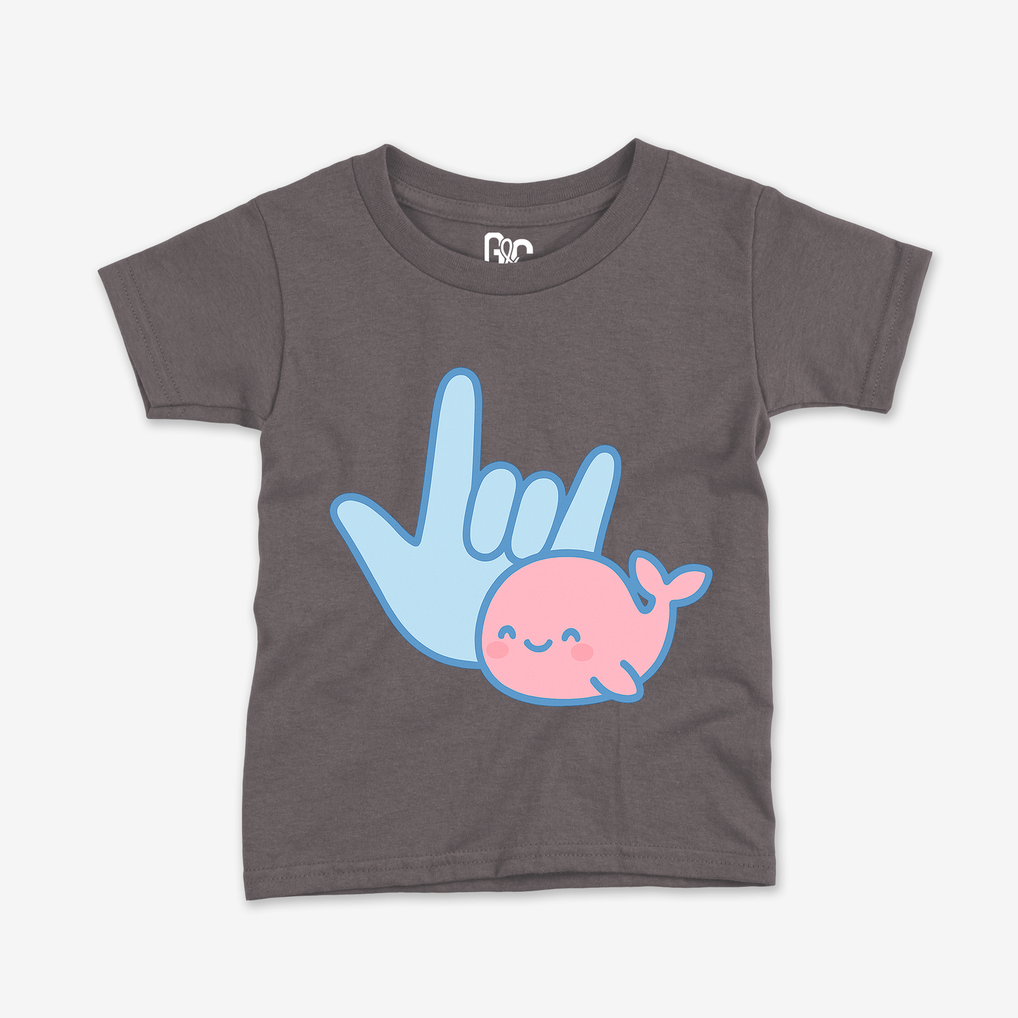 Whale ILY Toddler Tee