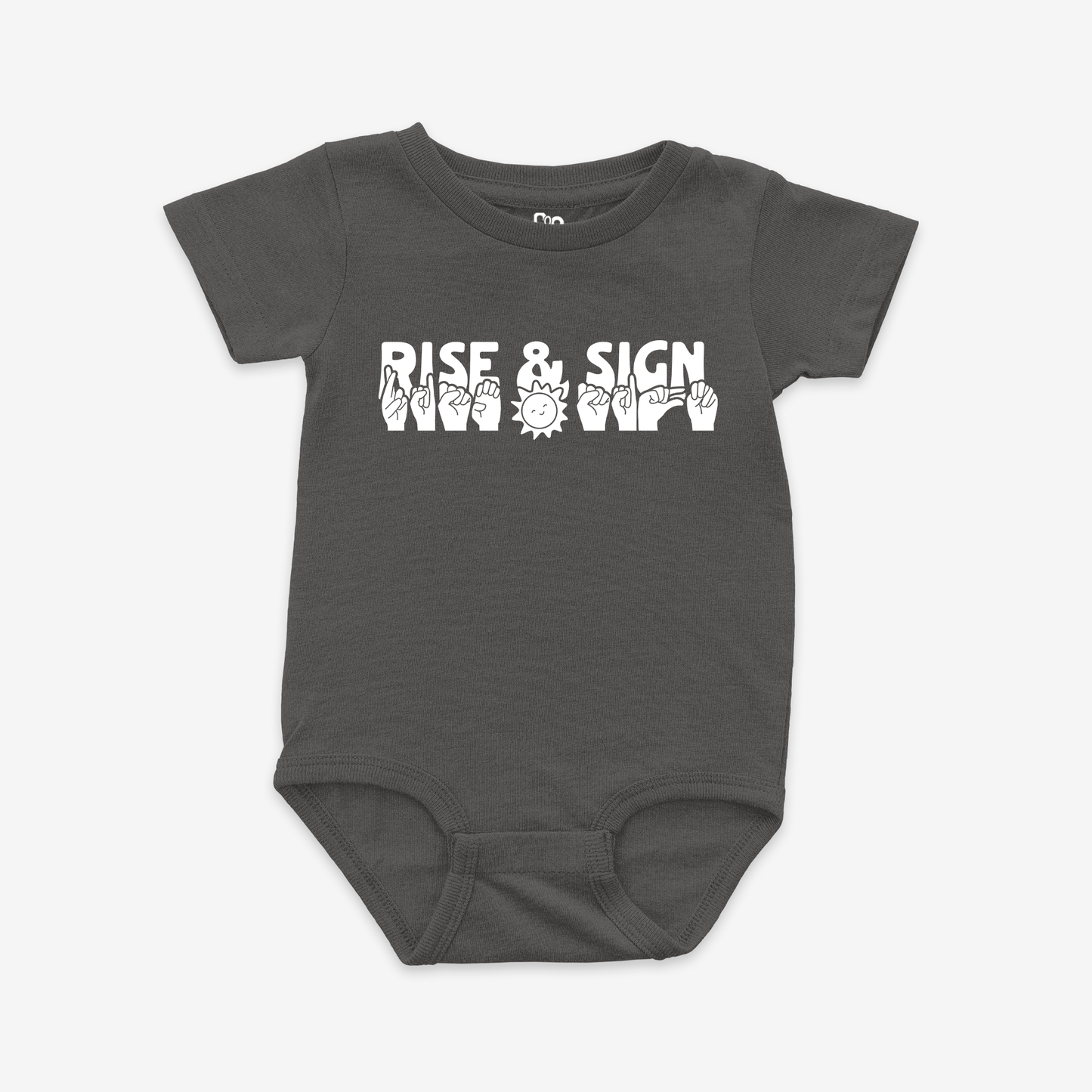 Rise & Sign Onesie Tee