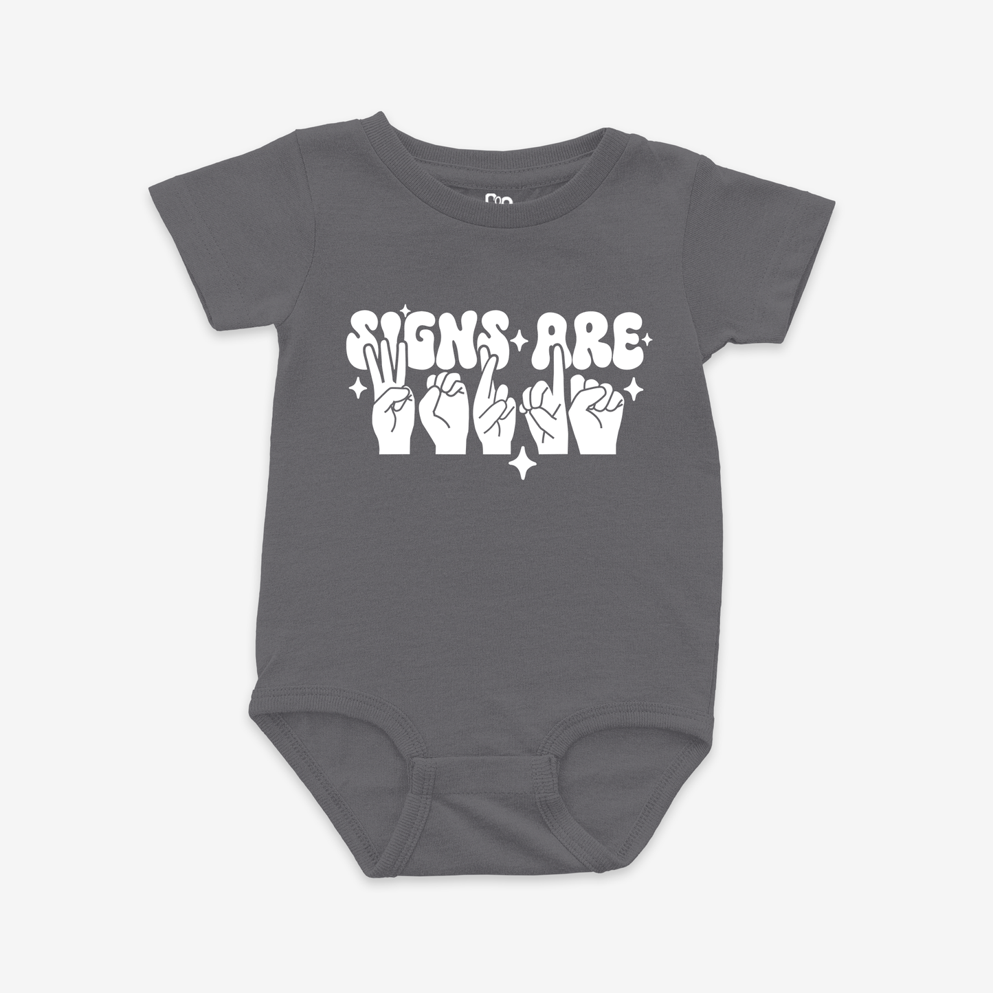 Sign Are Words Onesie Tee
