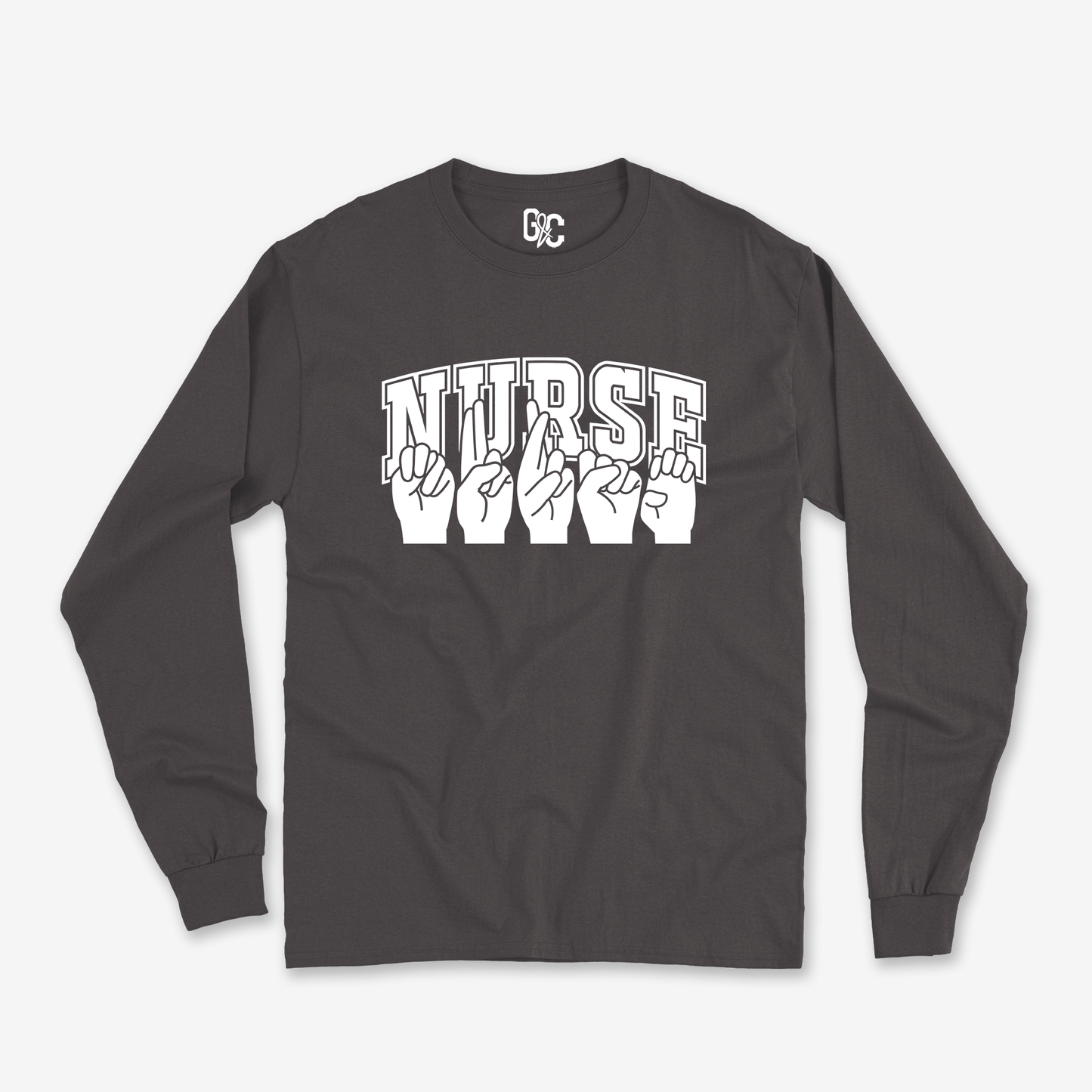 Nurse Varsity Long Sleeve