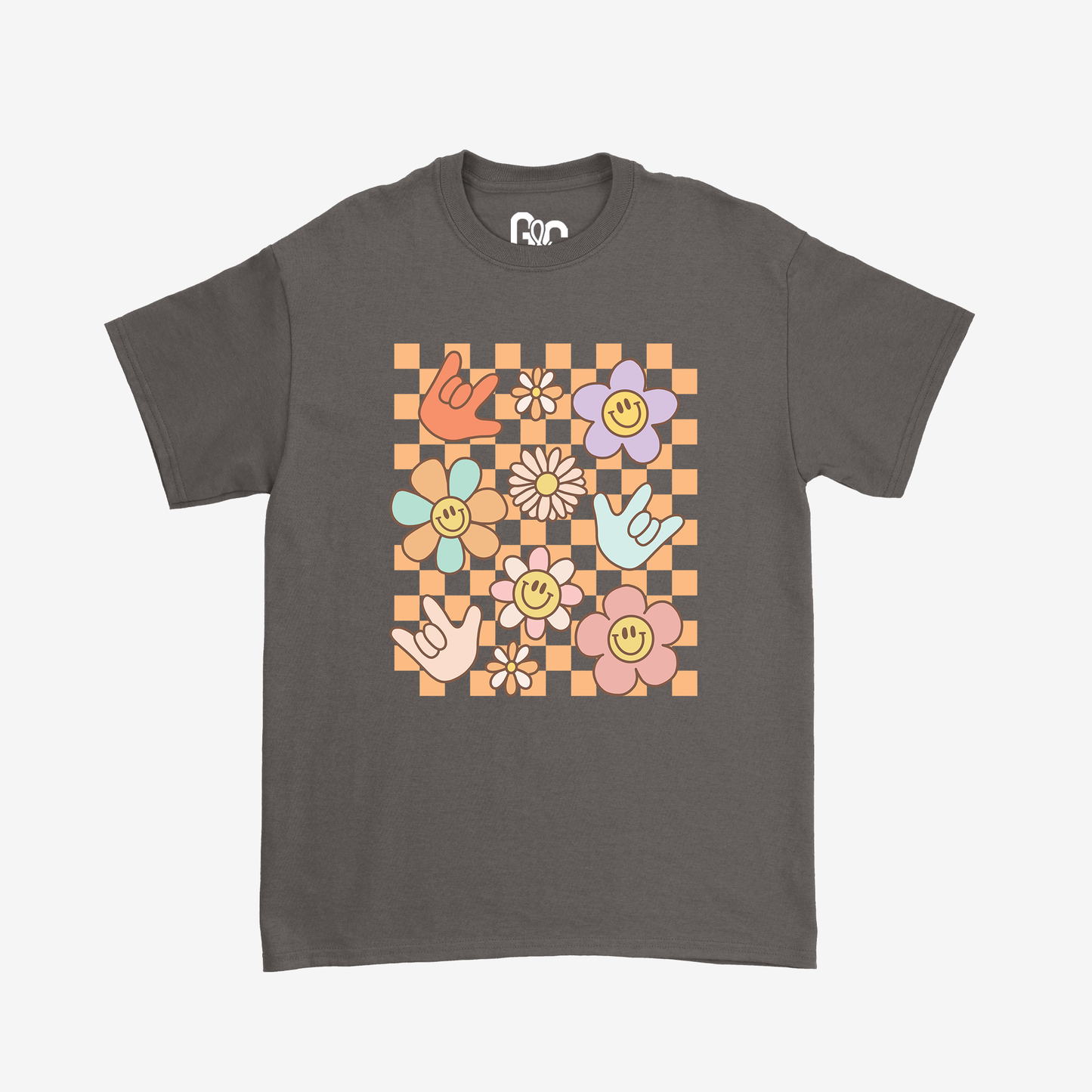 Daisy ILY Checkered Youth Tee