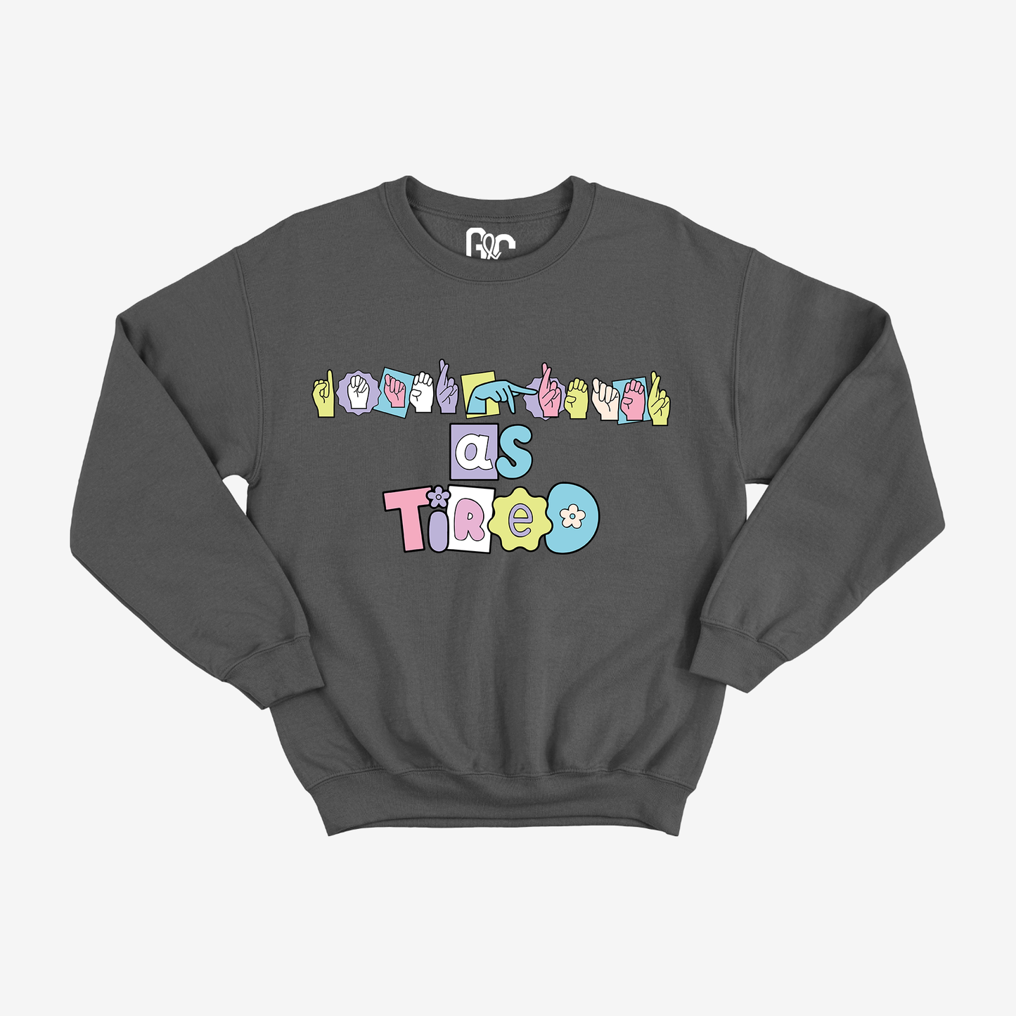 Interpreter As Tired Crewneck