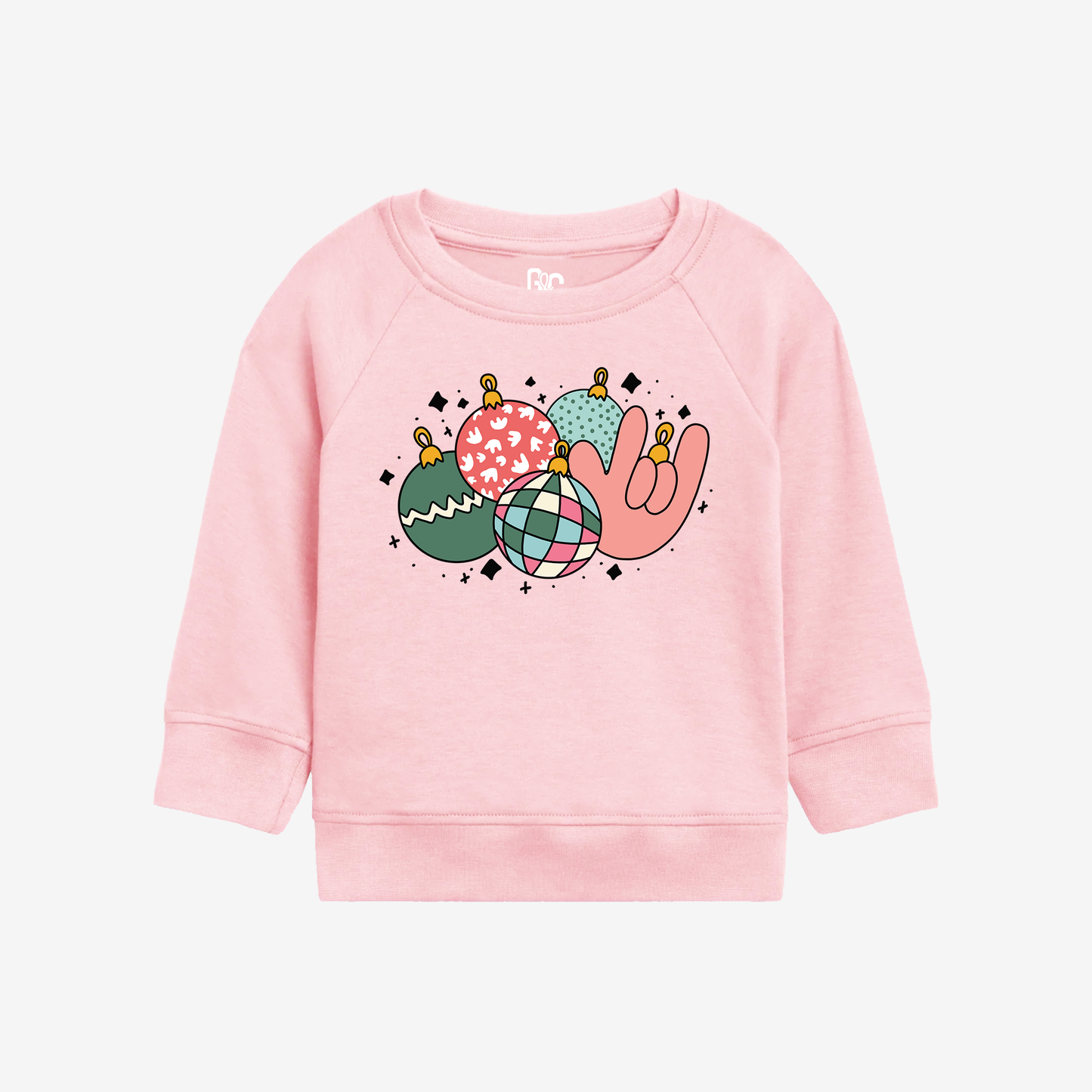 Ornament ILY Toddler Crewneck