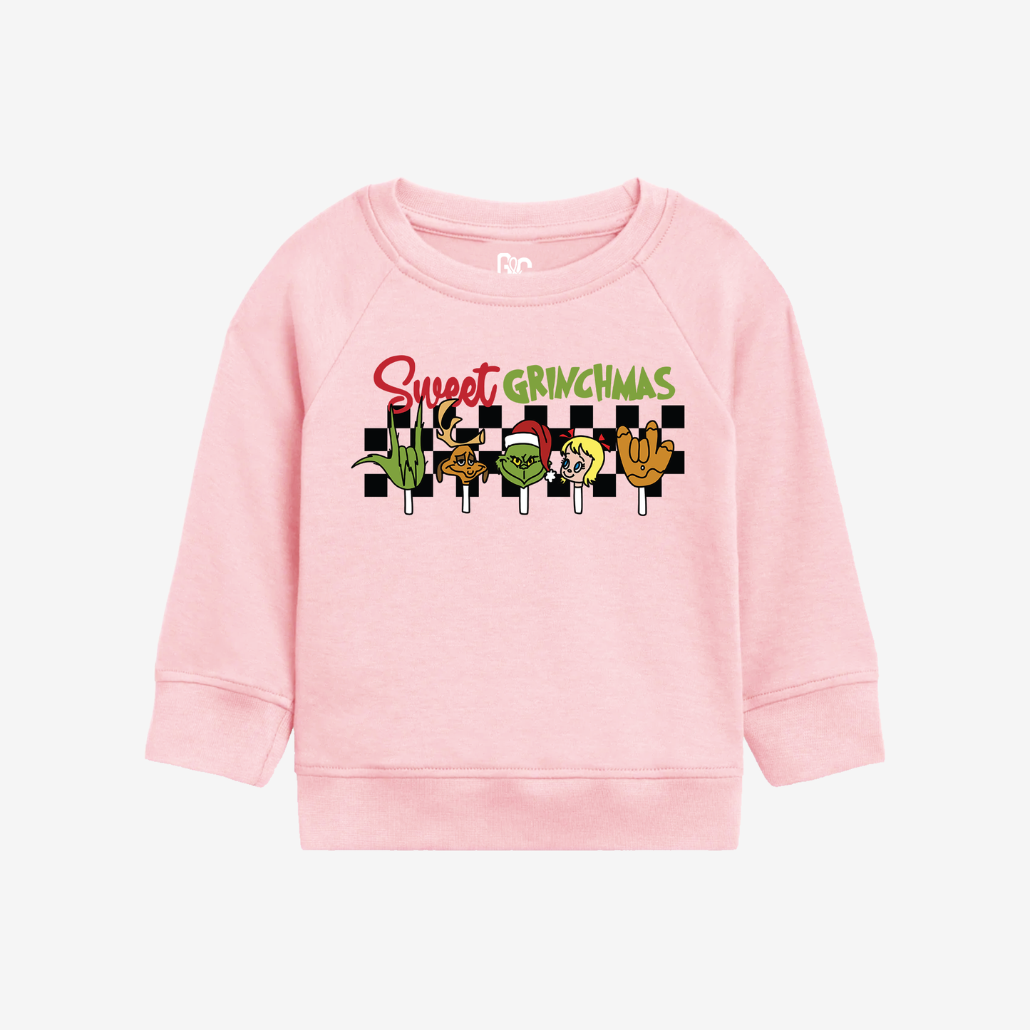 Sweet Grinchmas Toddler Crewneck