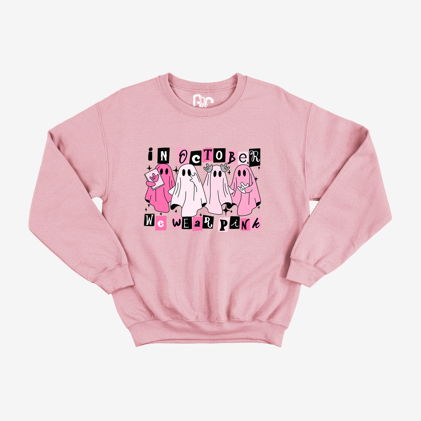 Ghost Pinktober Crewneck