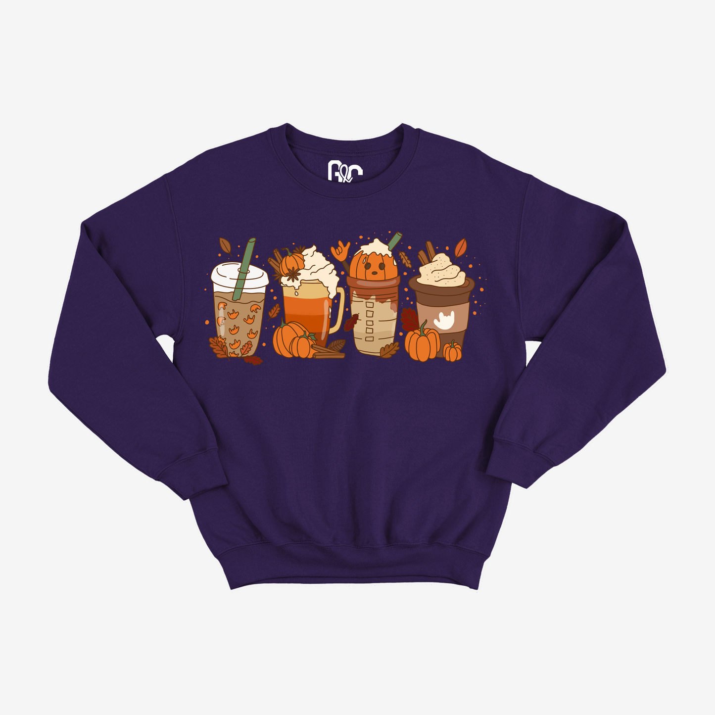 Fall Coffee Latte Crewneck