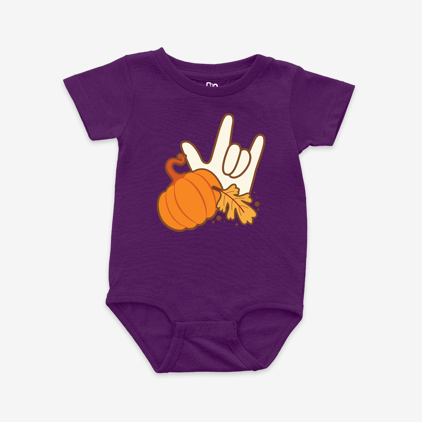 Pumpkin & ILY Onesie Tee