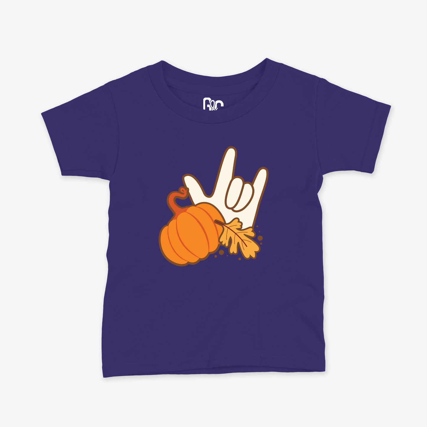 Pumpkin & ILY Toddler Tee