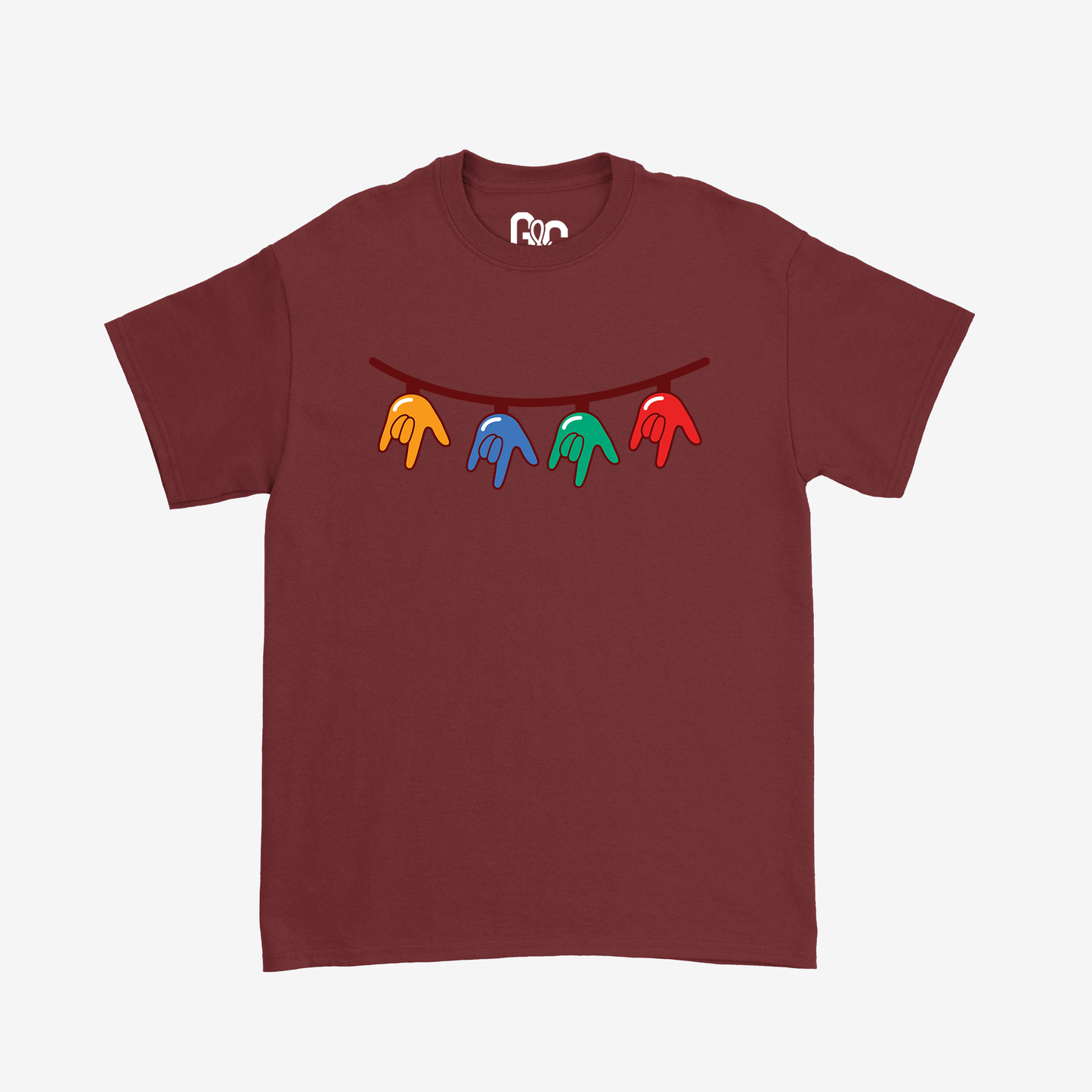 Christmas Light Bulb ILY Youth Tee