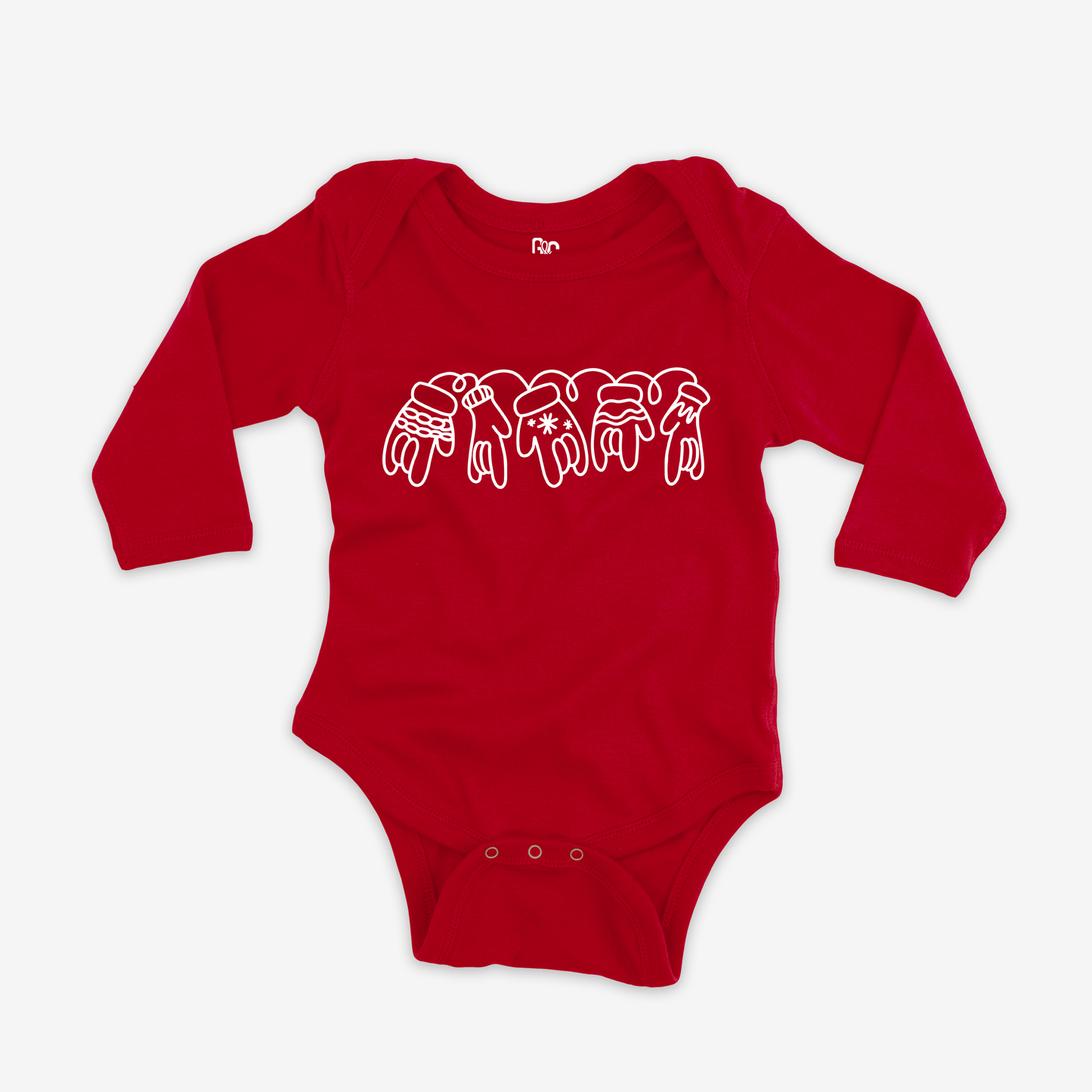 ILY Mittens Onesie Sleeve