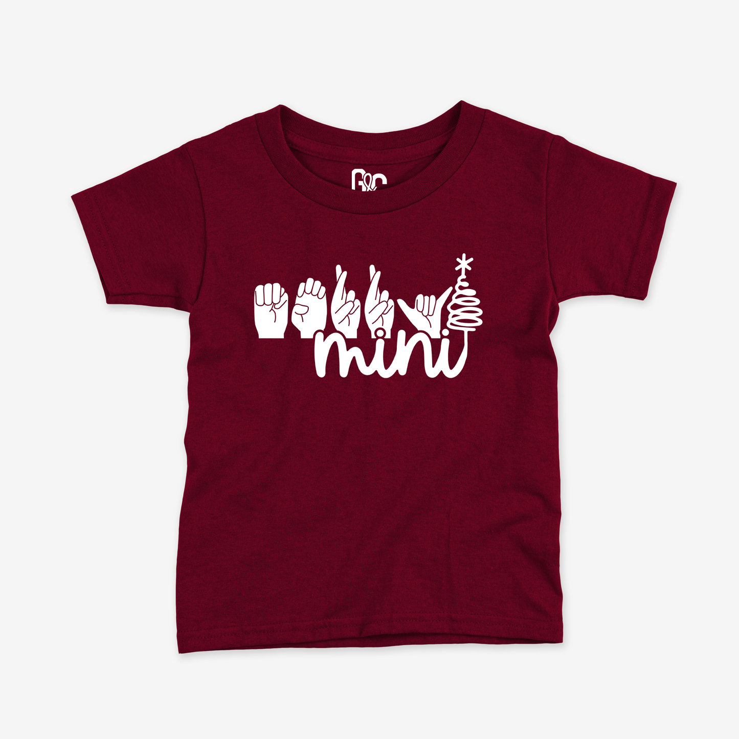 Merry Mini White Toddler Tee