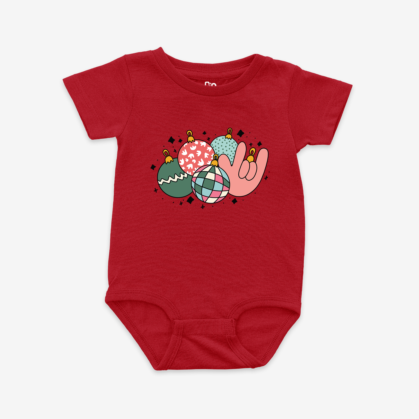 Ornament ILY Onesie Tee