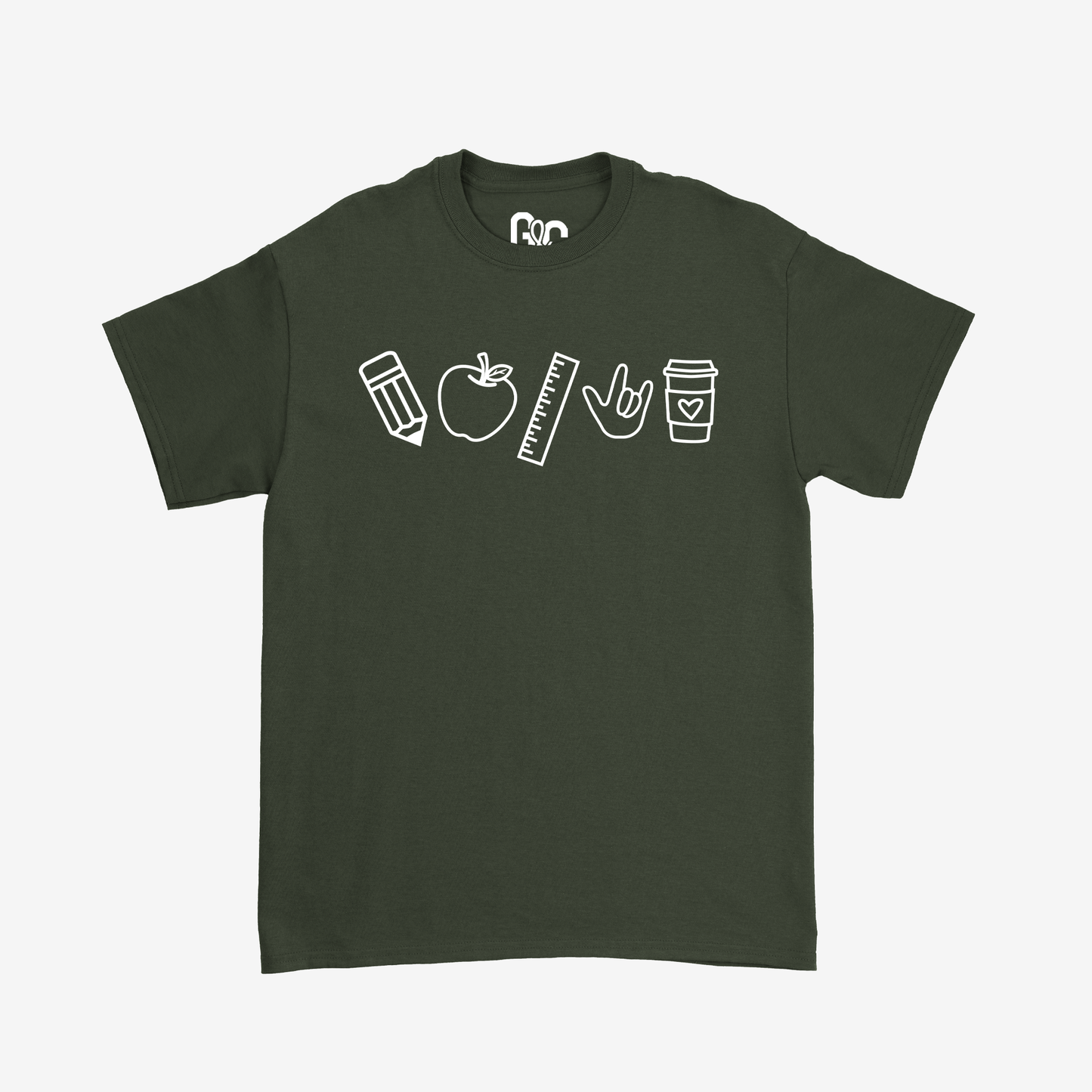 Teacher Doodle Tee