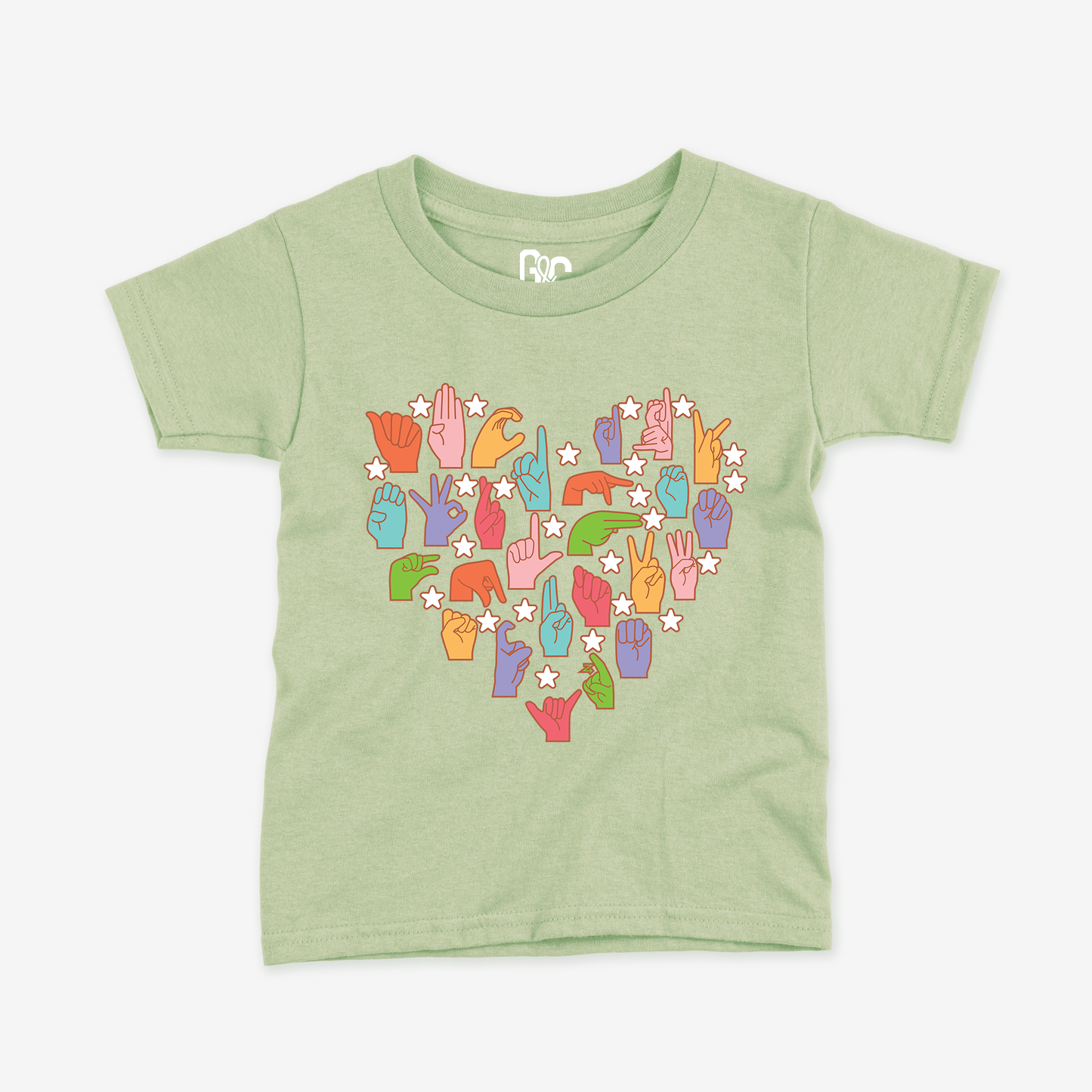 Heart of Alphabet Toddler Tee