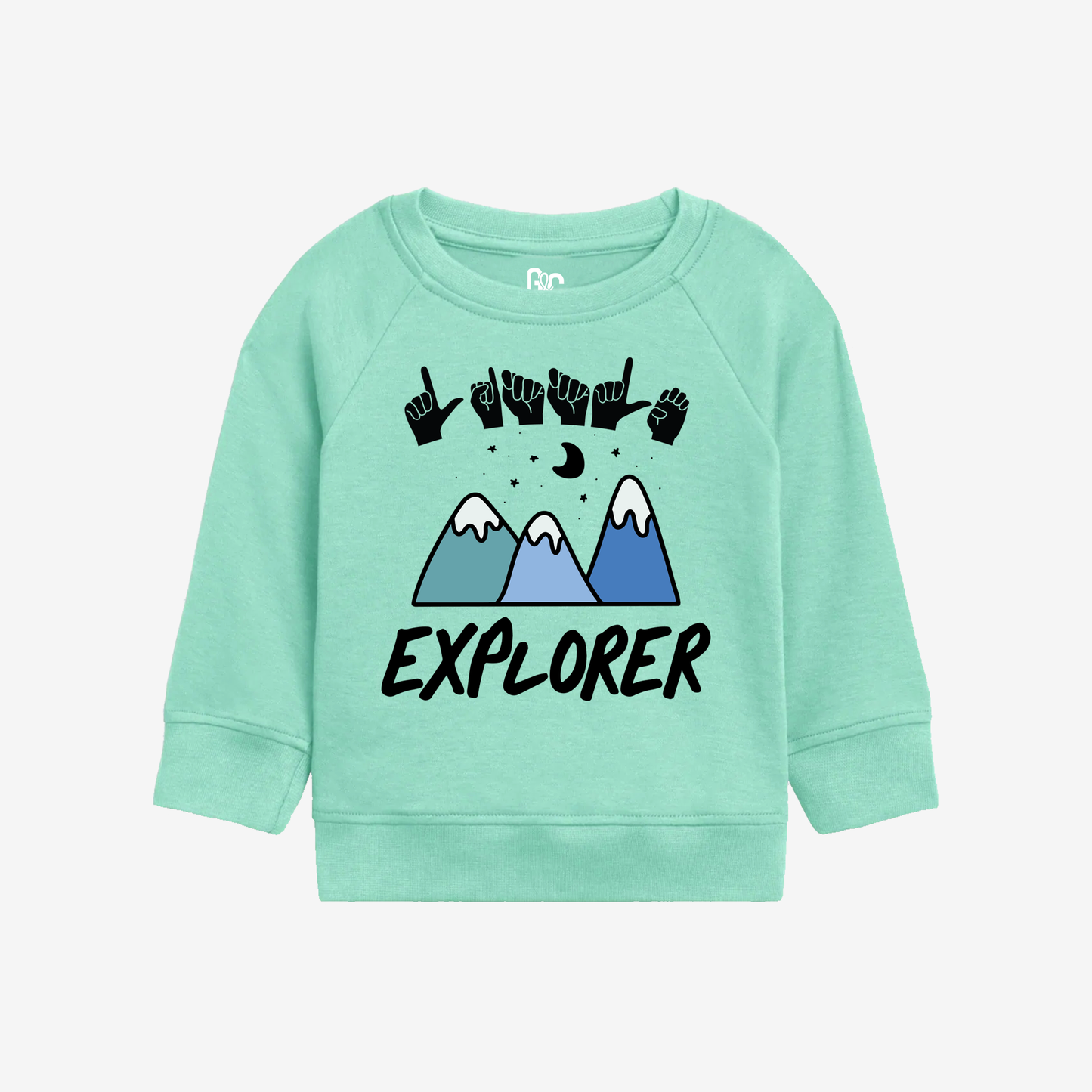 Little Explorer Toddler Crewneck
