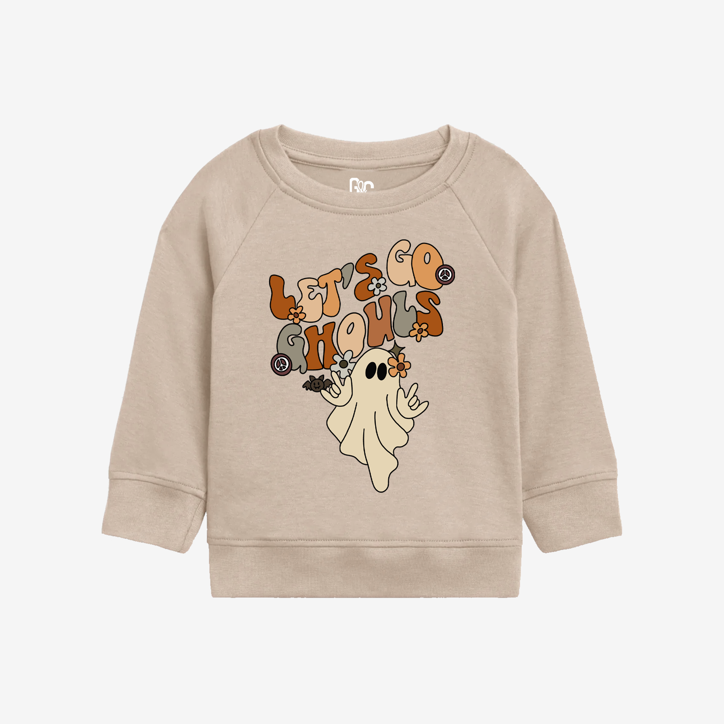 Let’s Go Ghouls toddler Crewneck