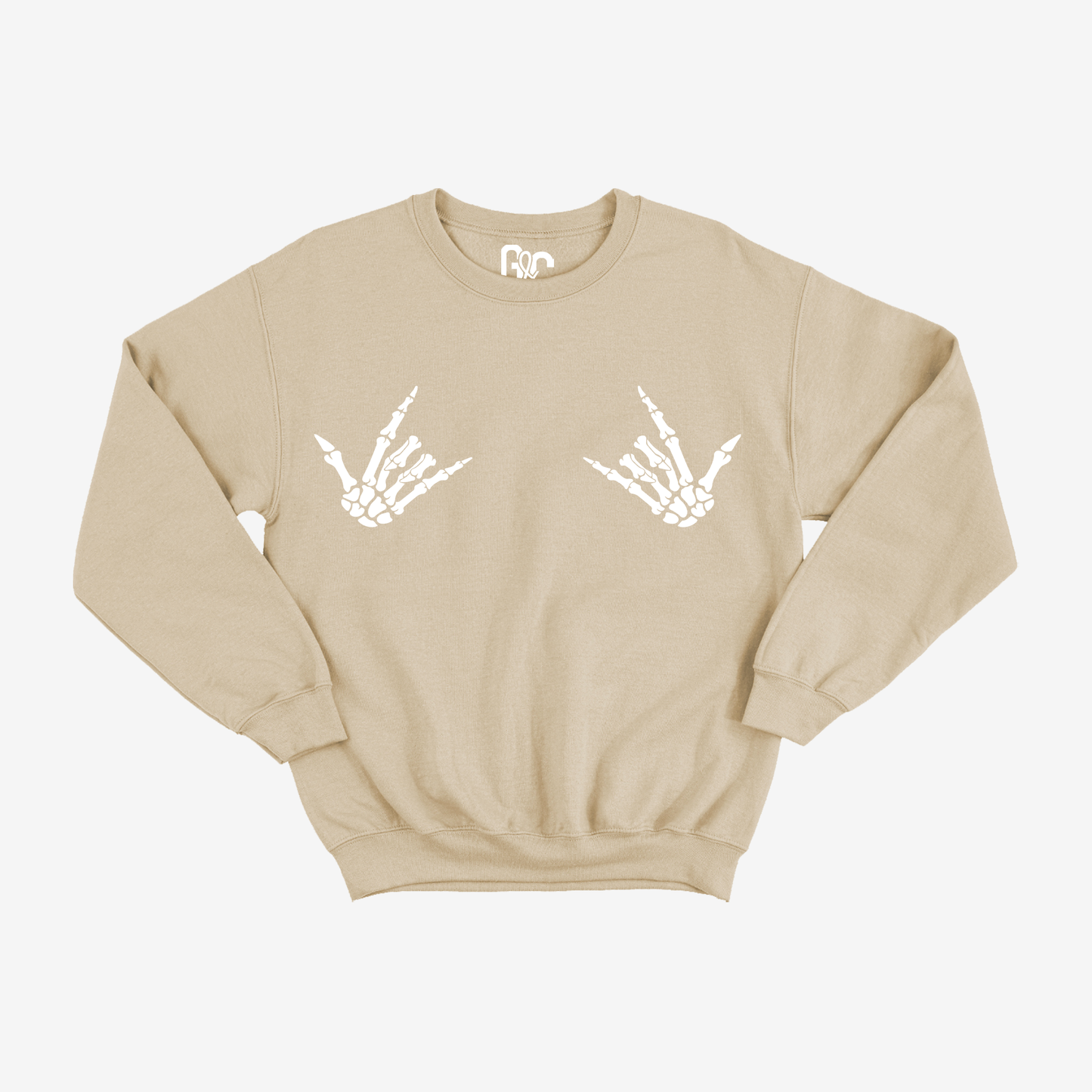 Breast Skeleton & ILY Crewneck