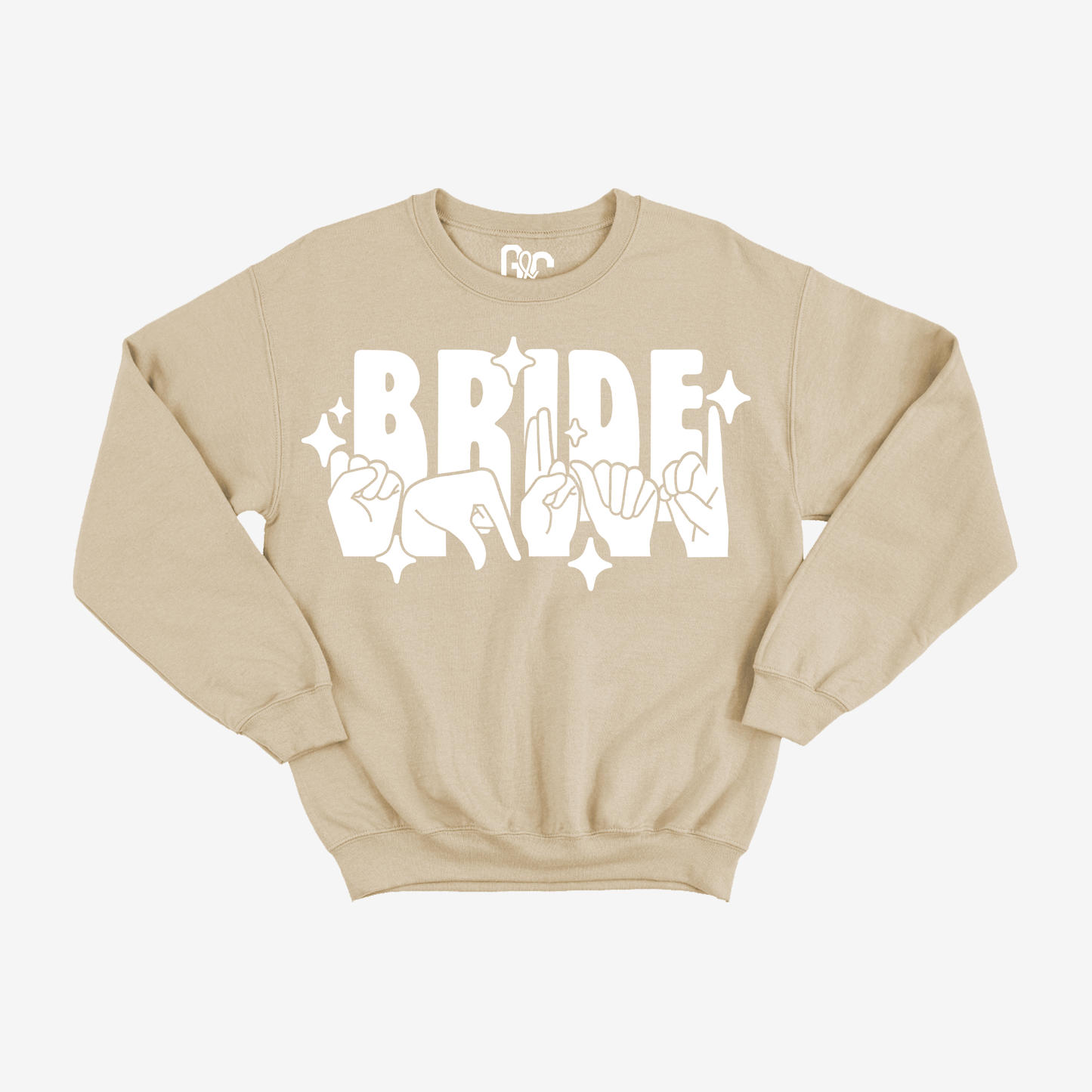 Bride Squad Sparkle Crewneck