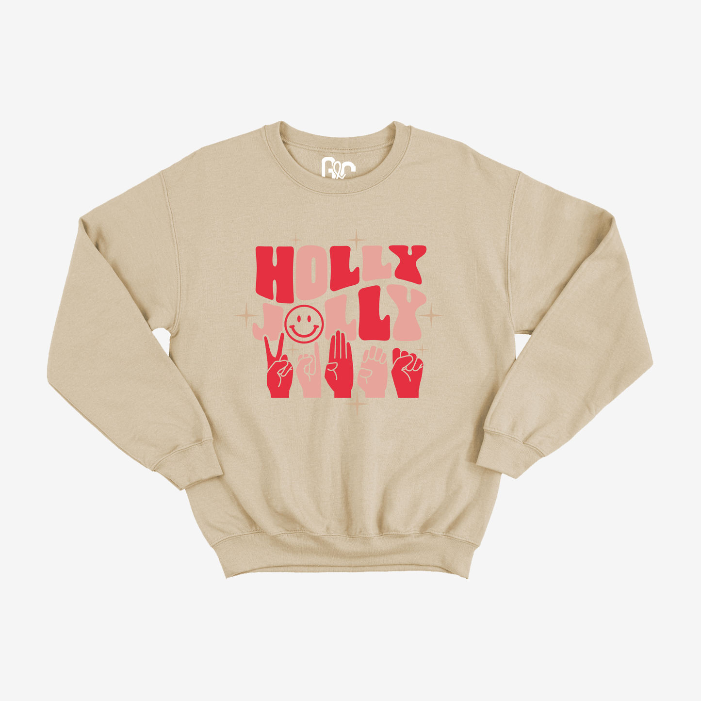 Holly Jolly Vibes Crewneck