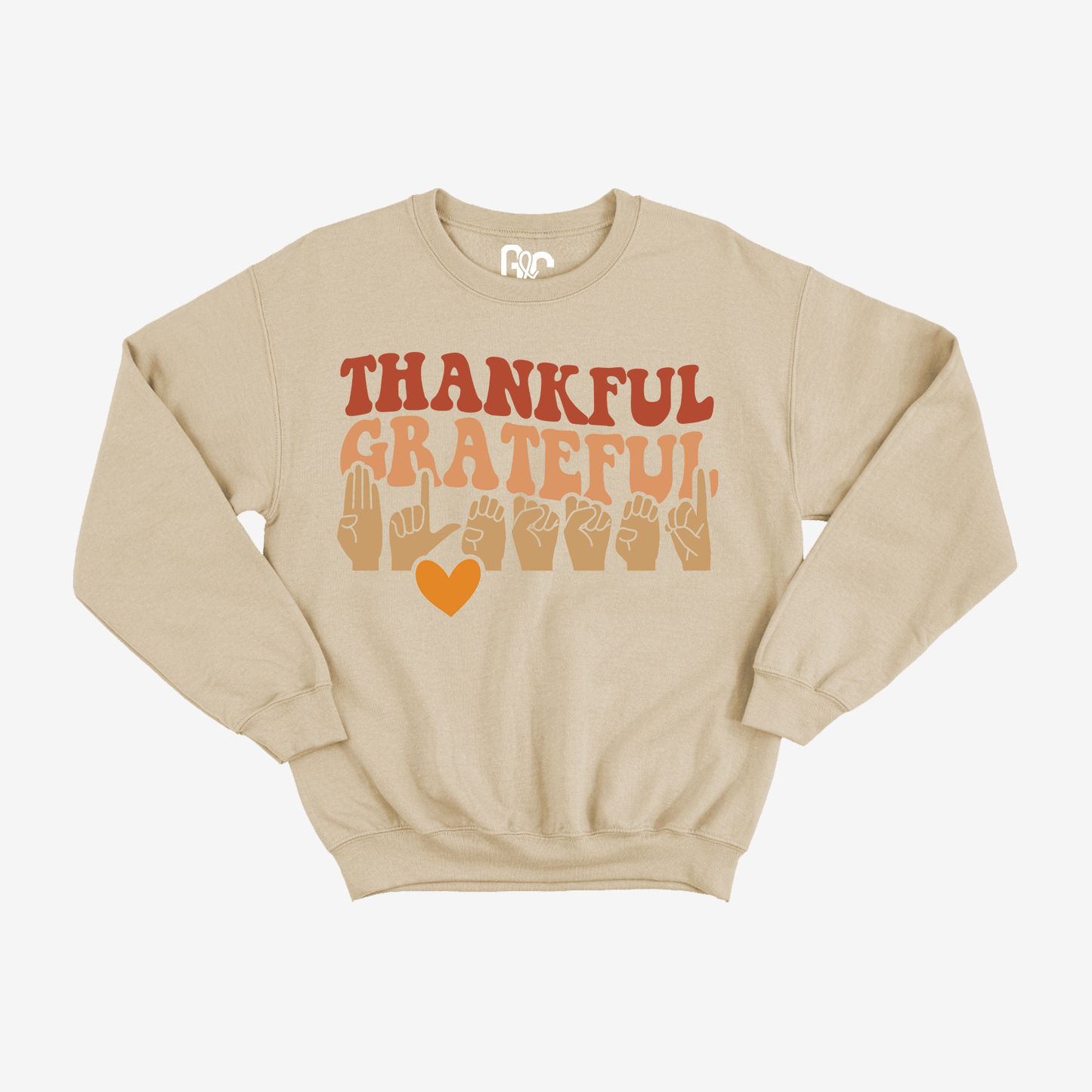 Thankful, Grateful and Blessed Crewneck