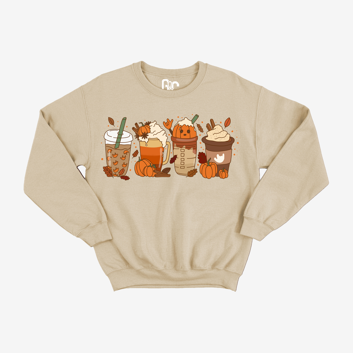 Fall Coffee Latte Crewneck