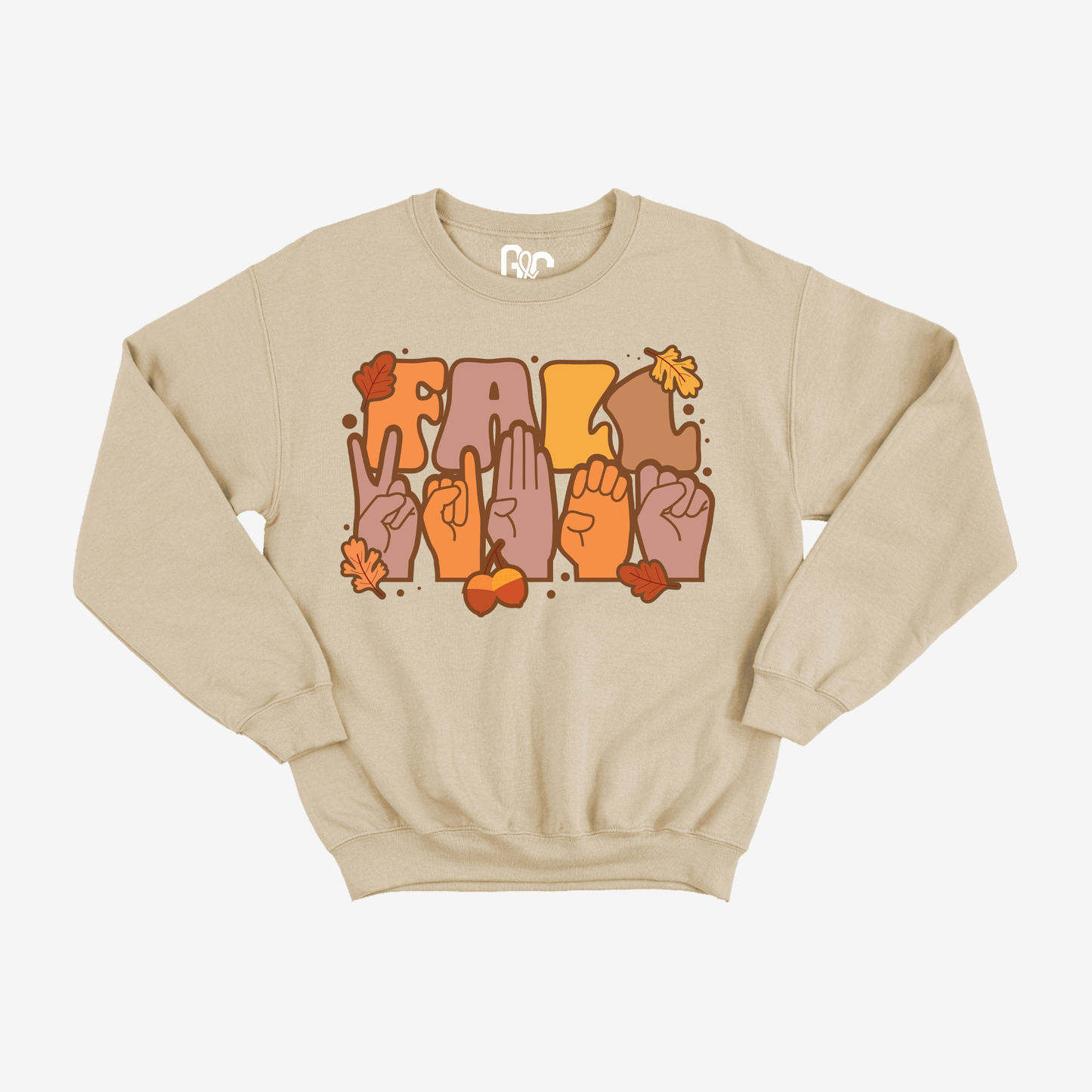 Fall Vibes Youth Crewneck