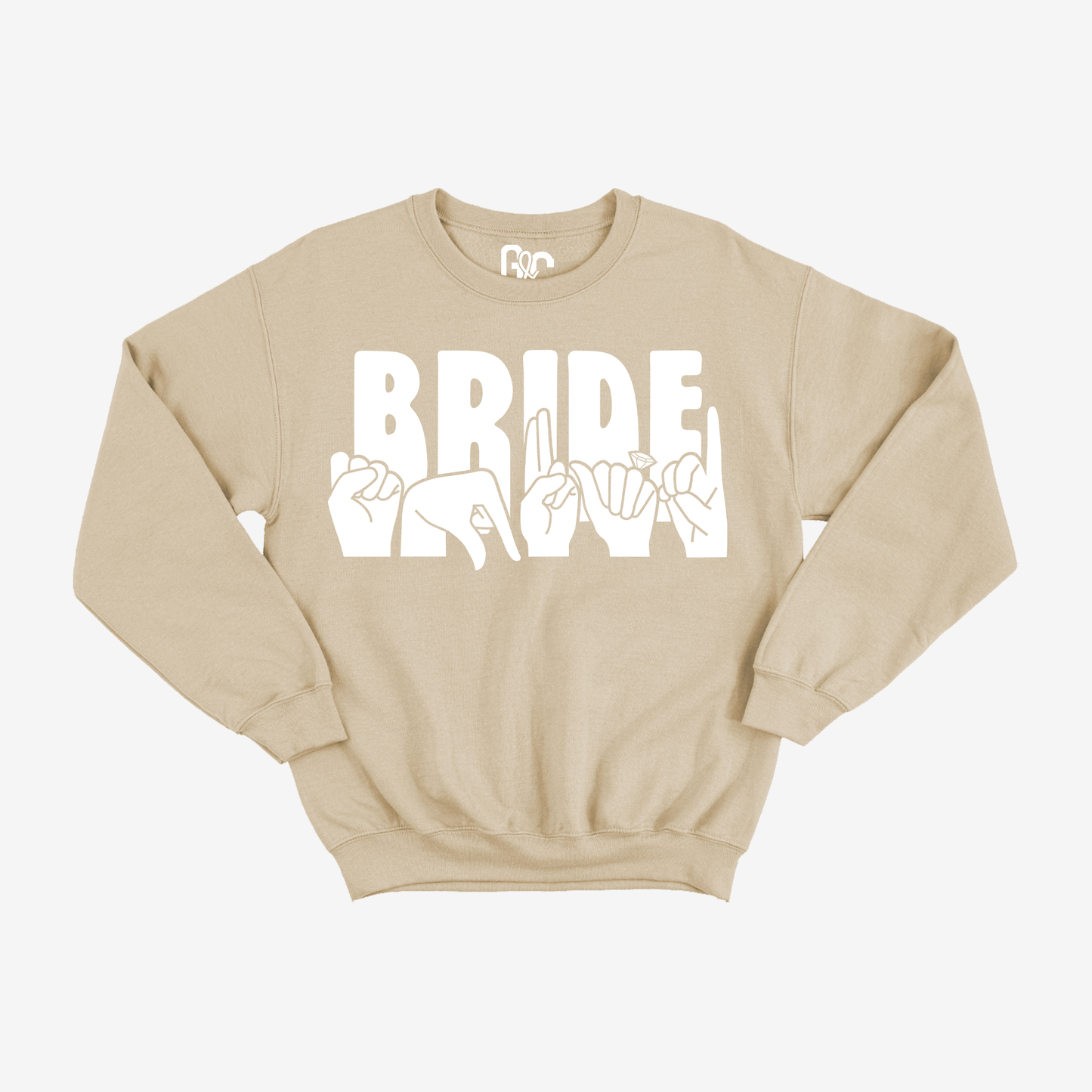 Bride Squad Dimond Crewneck
