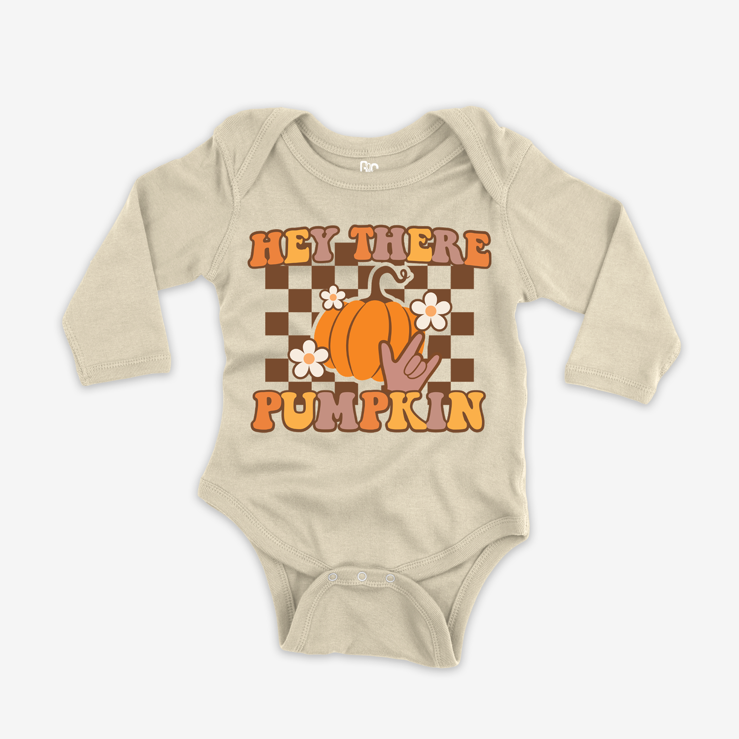 Hey there Pumpkins Onesie Sleeve