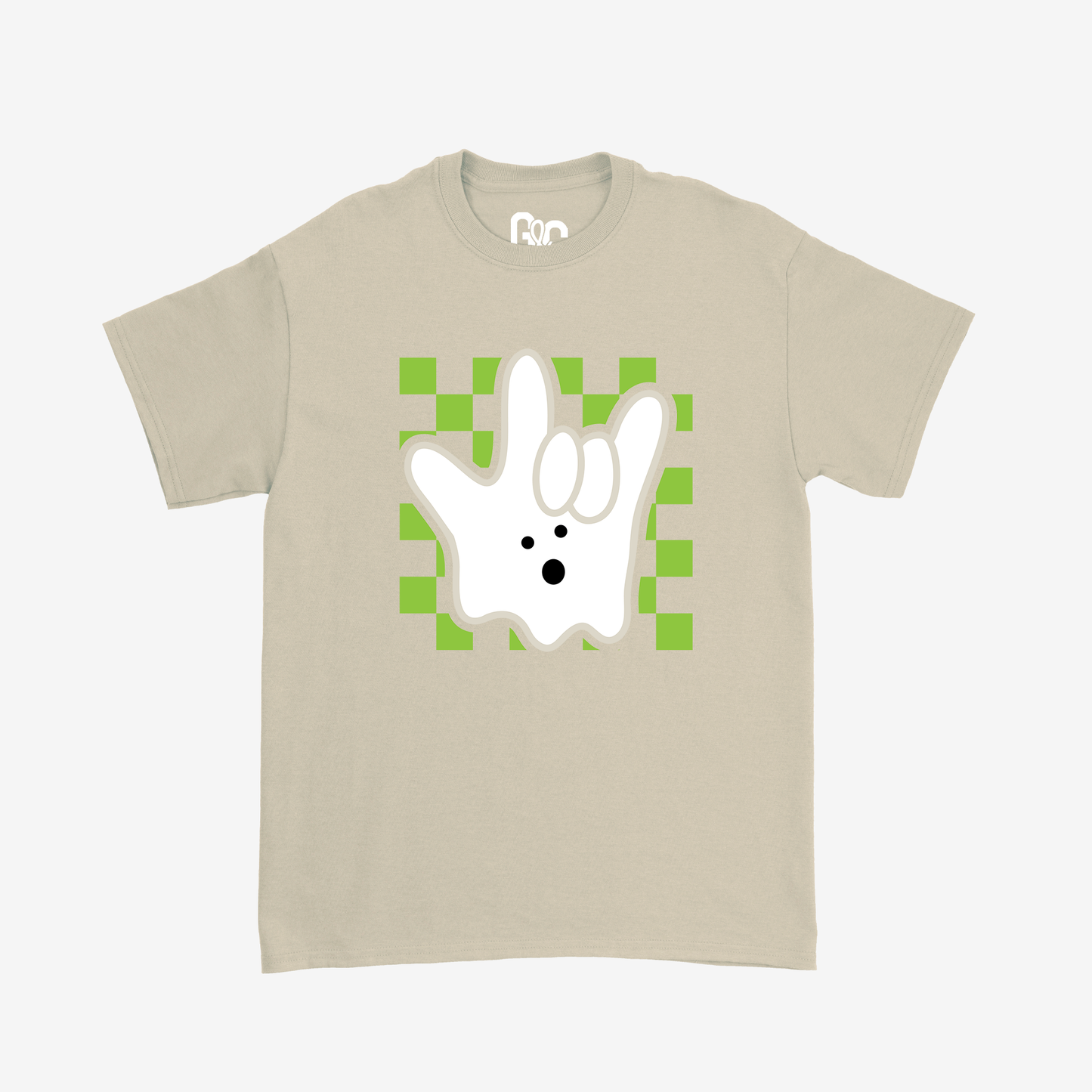ILY Ghost Checkered Tee