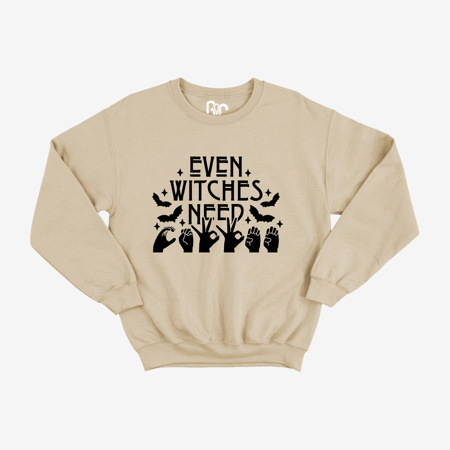 Even Witches Need Coffee Crewneck