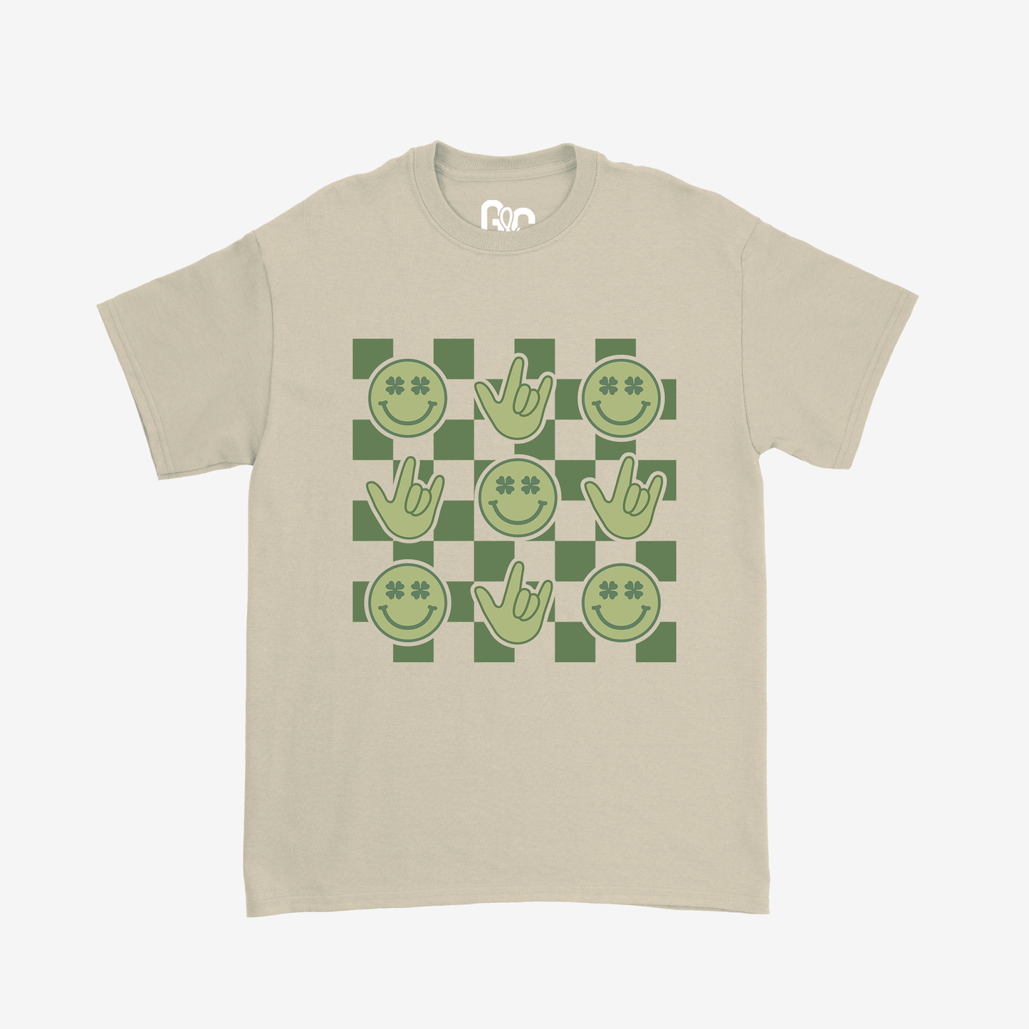 Clover Smiley ILY Tee