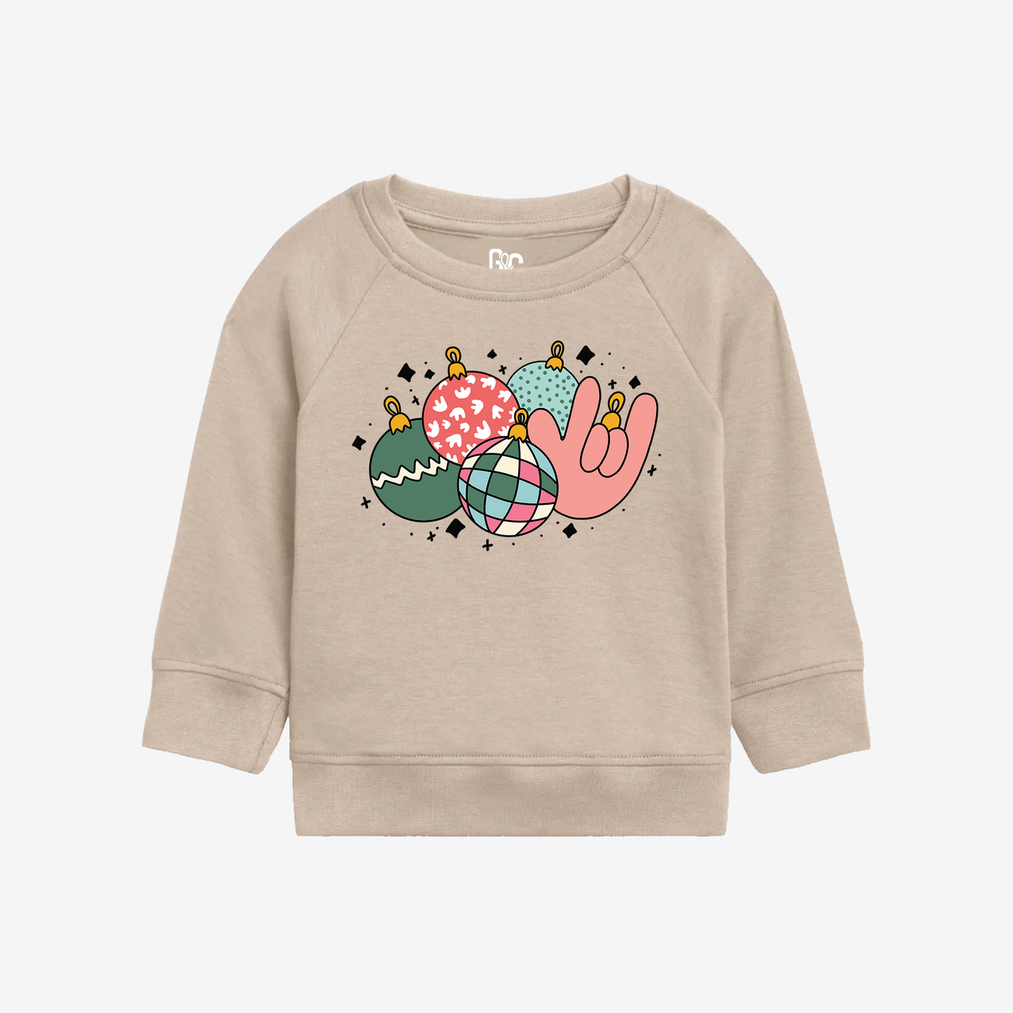 Ornament ILY Toddler Crewneck