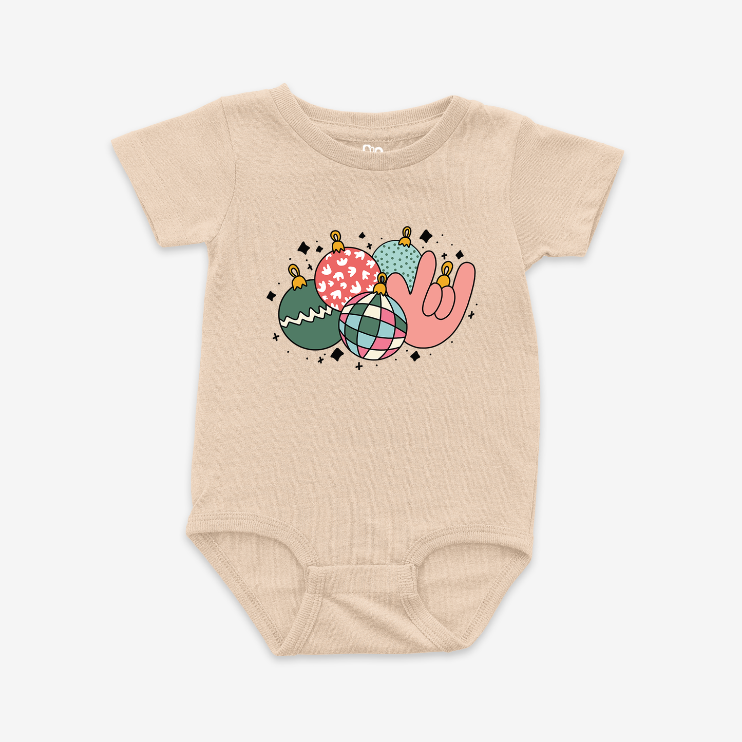 Ornament ILY Onesie Tee