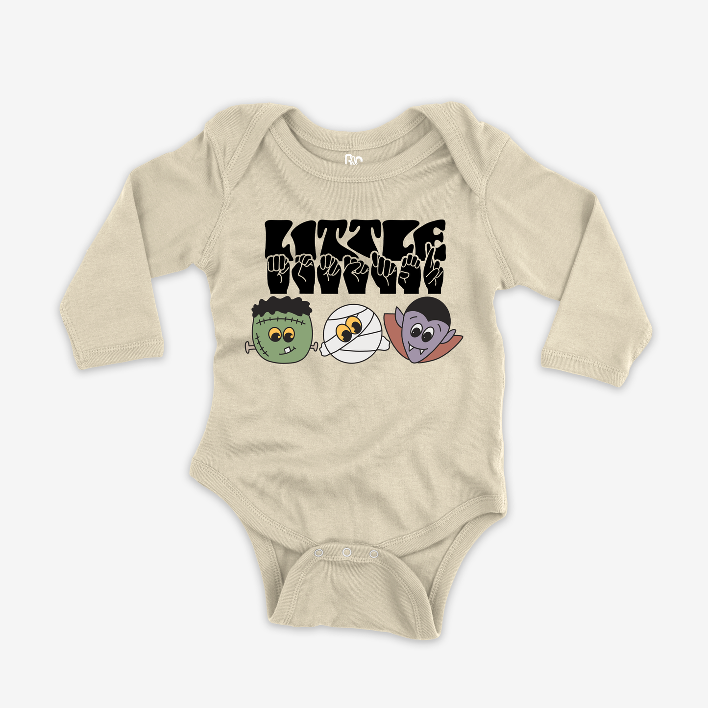 Little Monster Onesie Sleeve