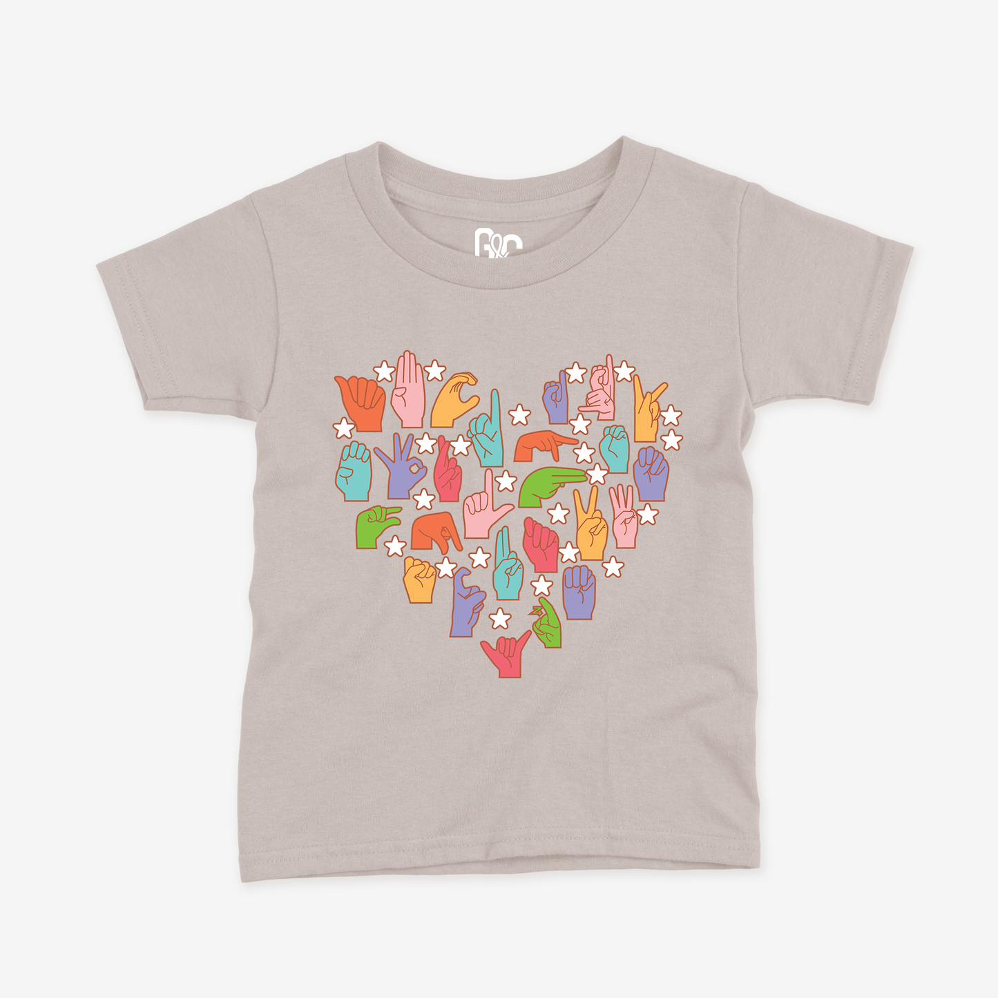 Heart of Alphabet Toddler Tee