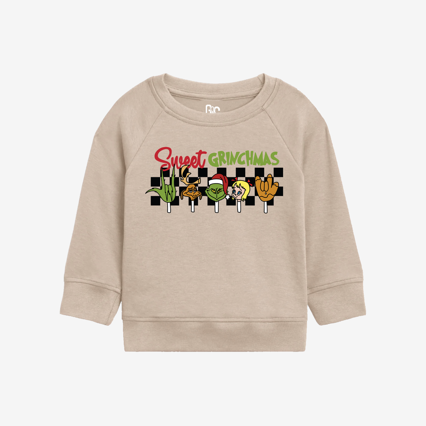 Sweet Grinchmas Toddler Crewneck