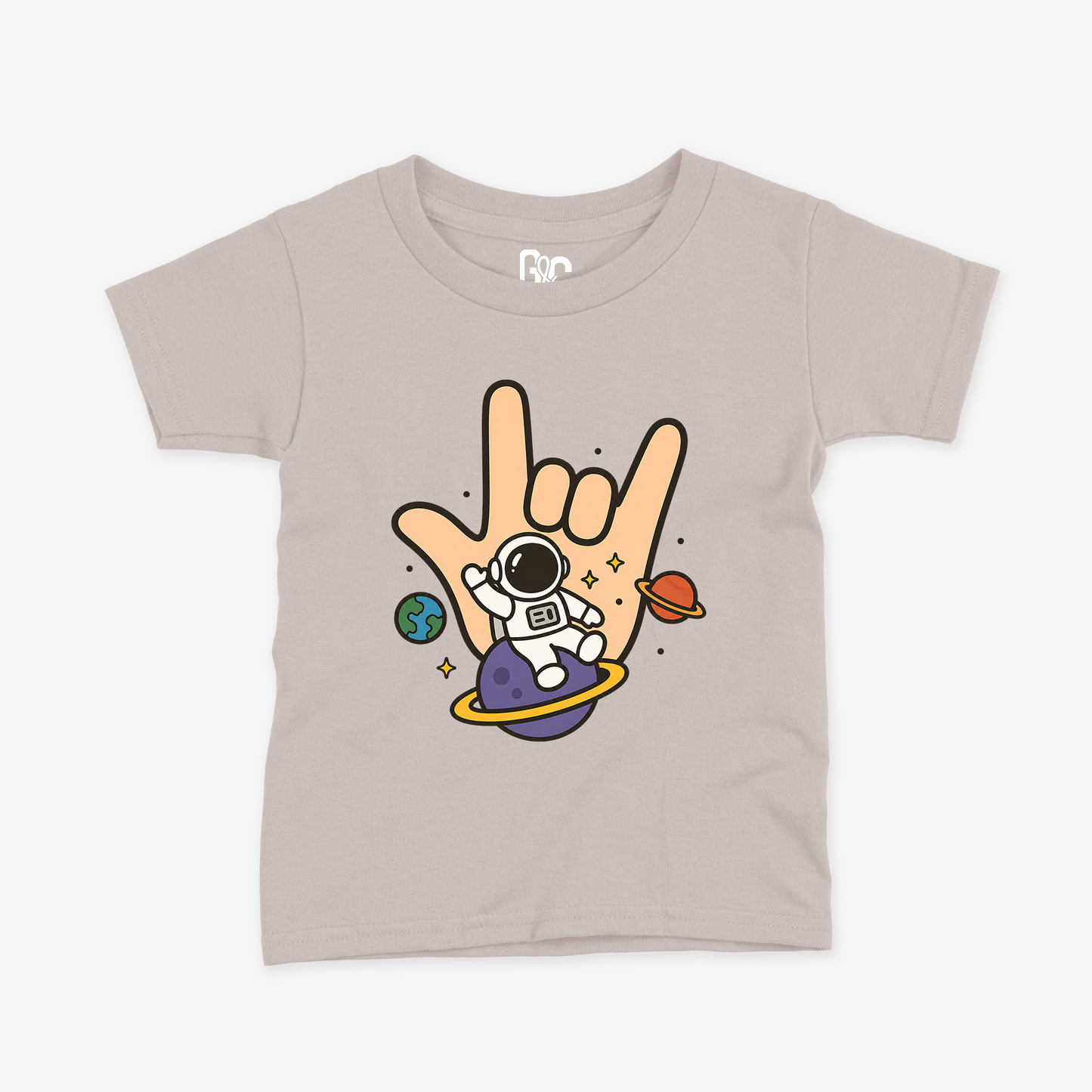 Space Astronaut ILY Toddler Tee
