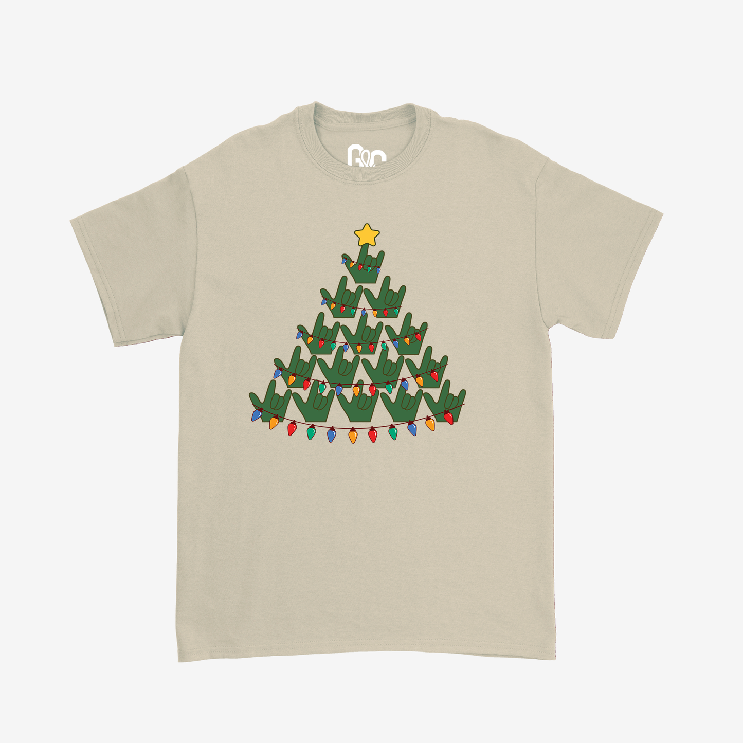 Christmas Tree Light ILY Youth Tee