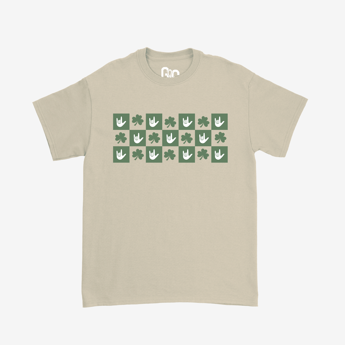 ILY Clover Grid Tee