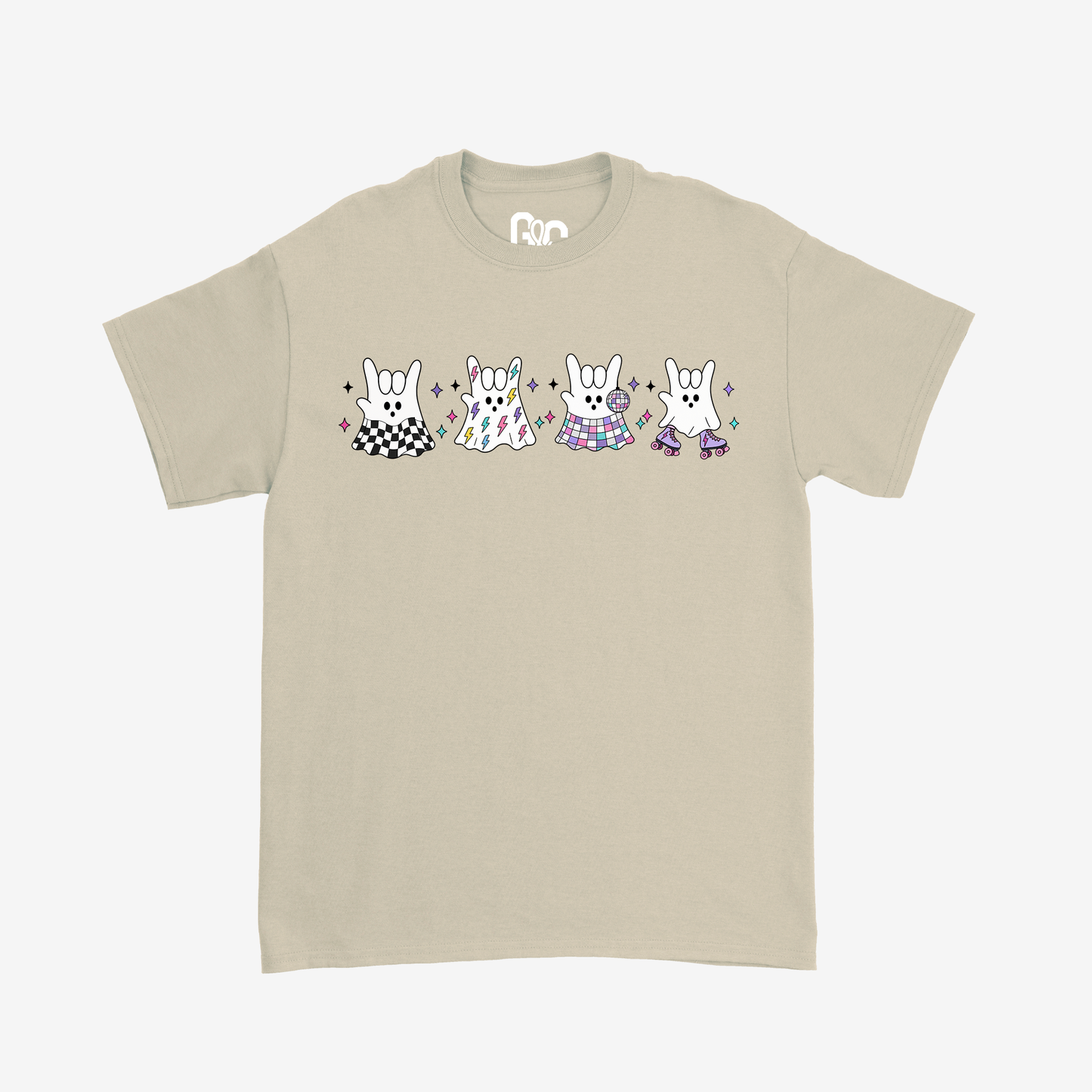 Retro ILY Ghost Tee