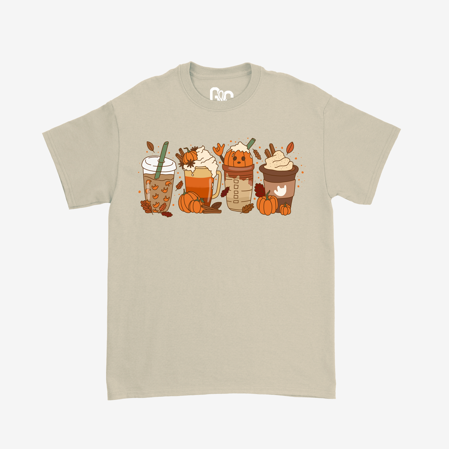 Fall Coffee Latte Tee
