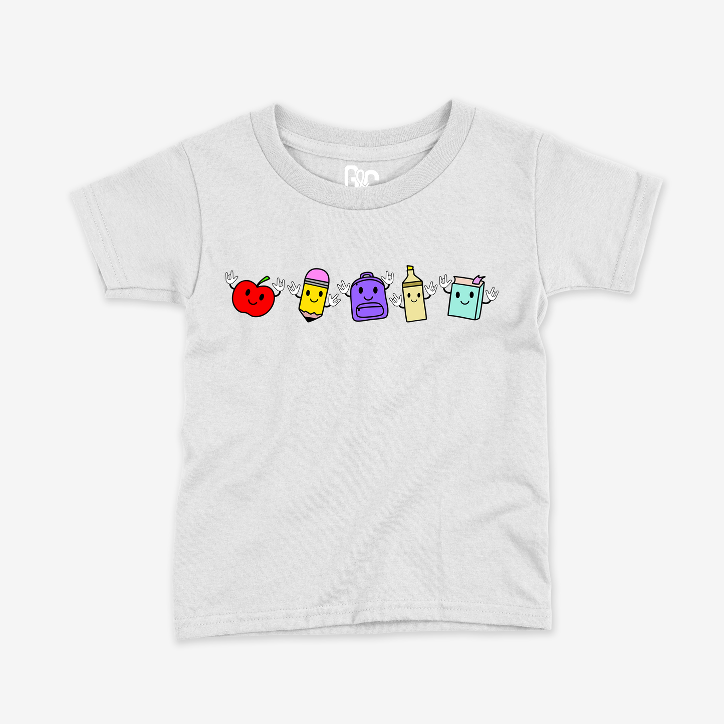 School ILY Toddler Tee
