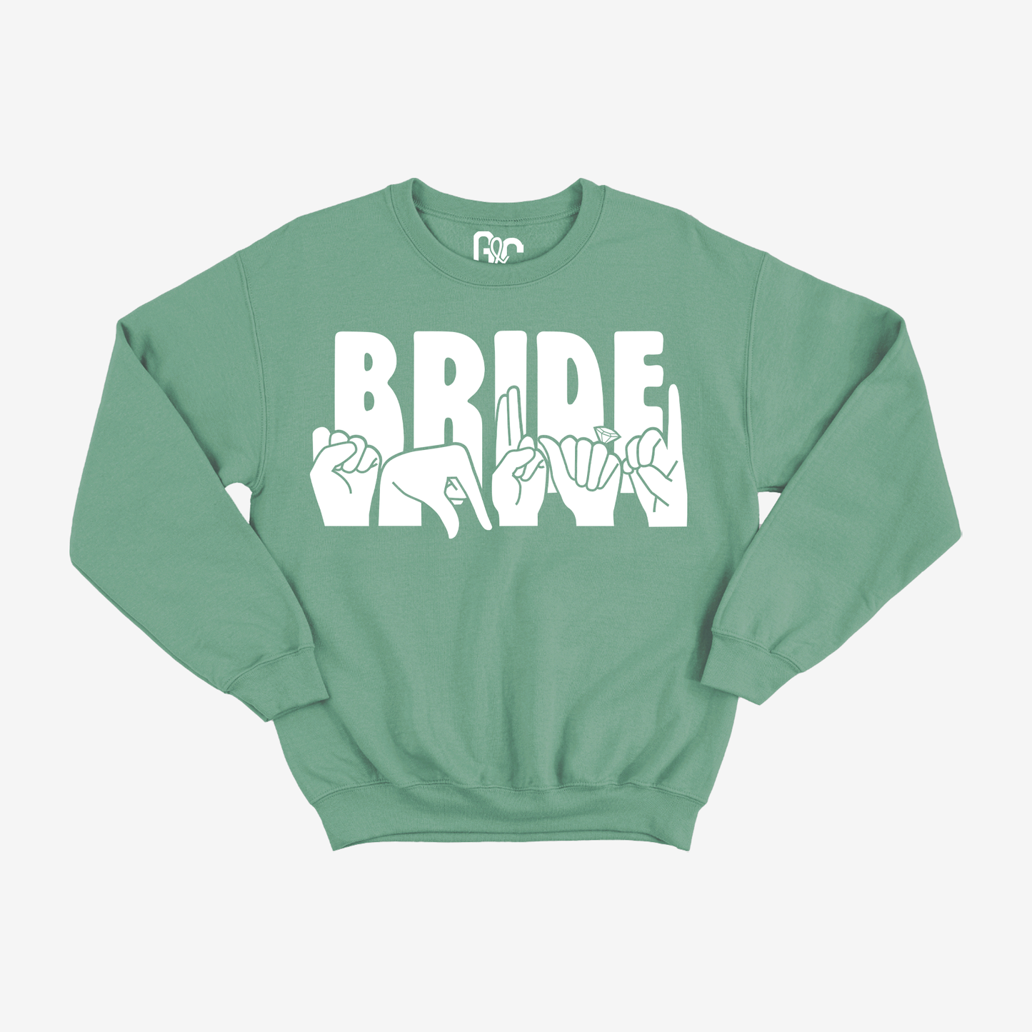 Bride Squad Dimond Crewneck
