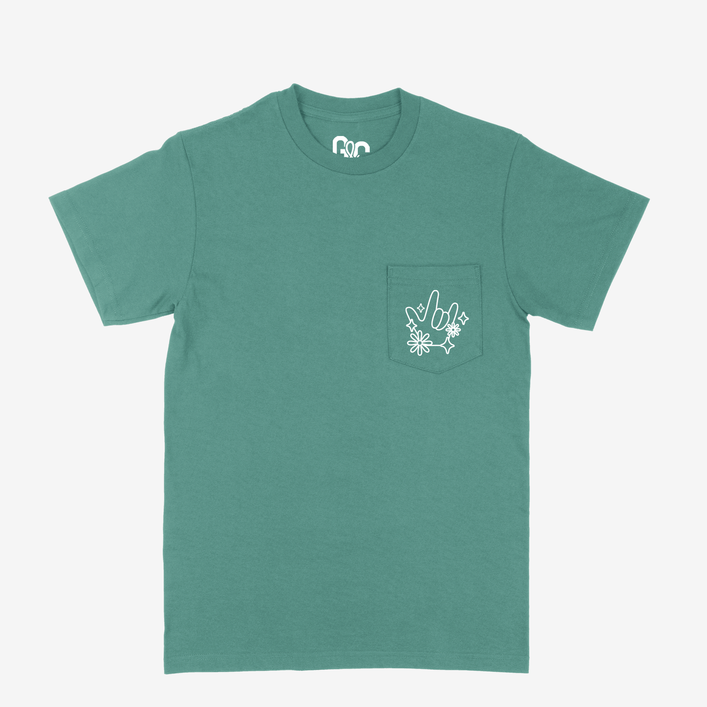 Retro & ILY Pocket Tee