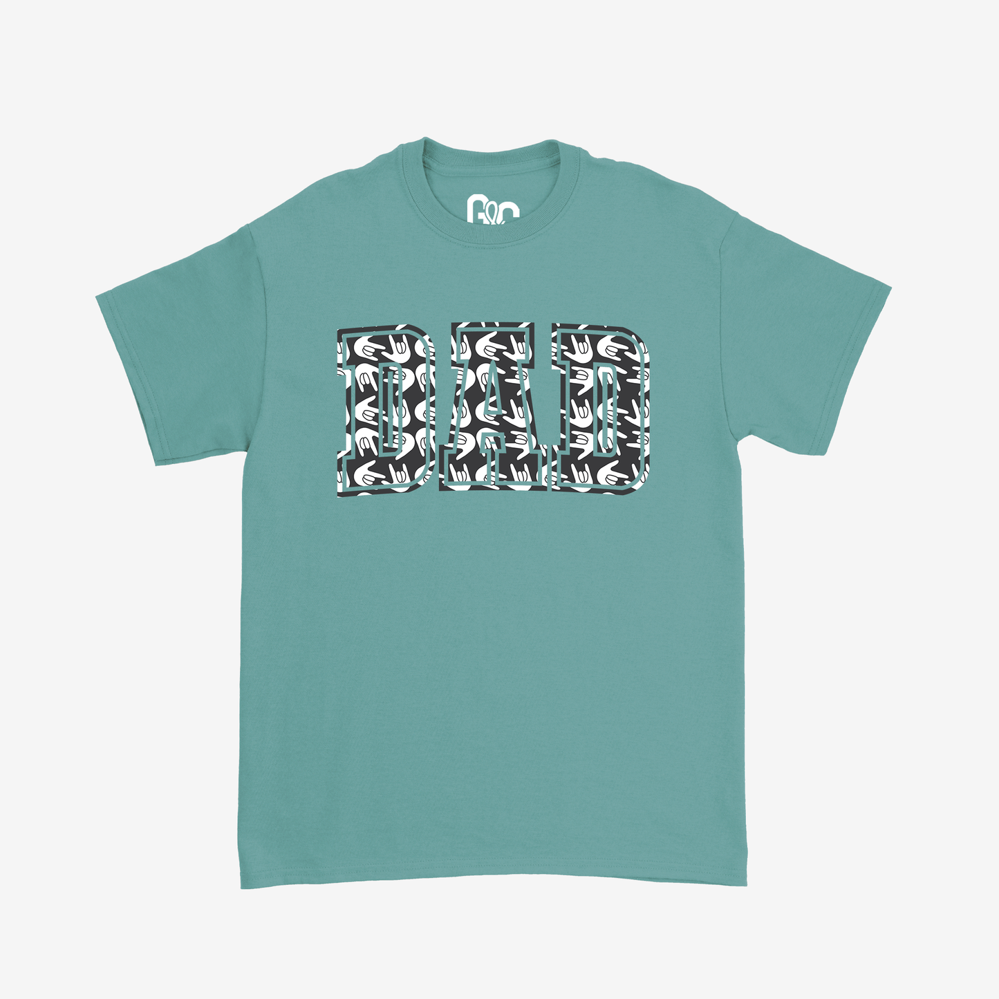 Dad Varsity Grey ILY Tee