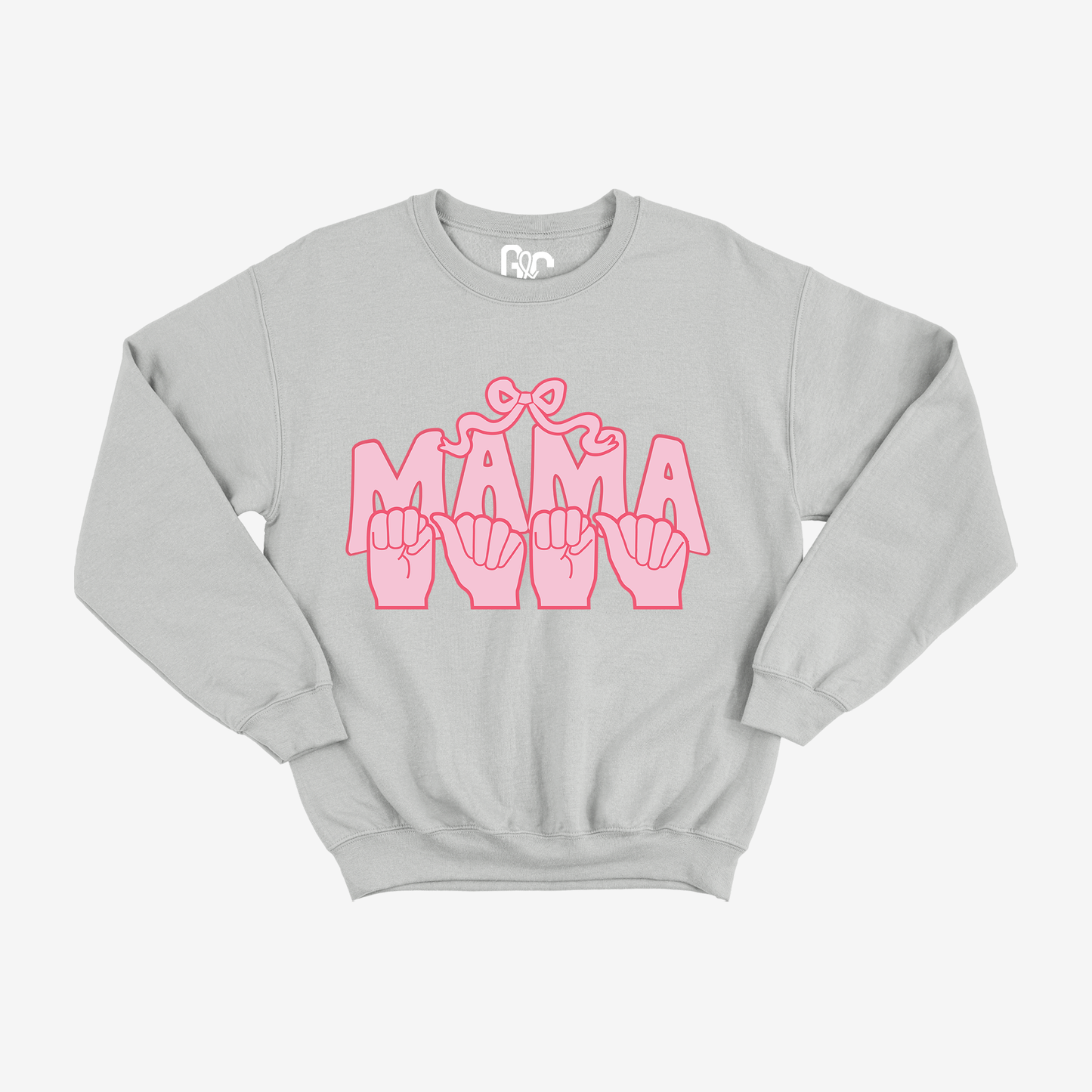 Pink Coquette Mama Crewneck
