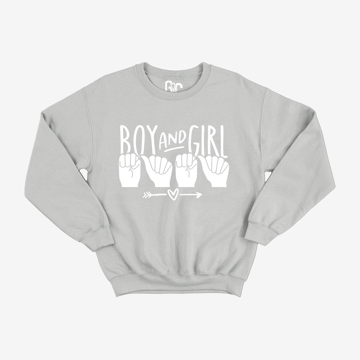 Boy and Girl Mama Crewneck
